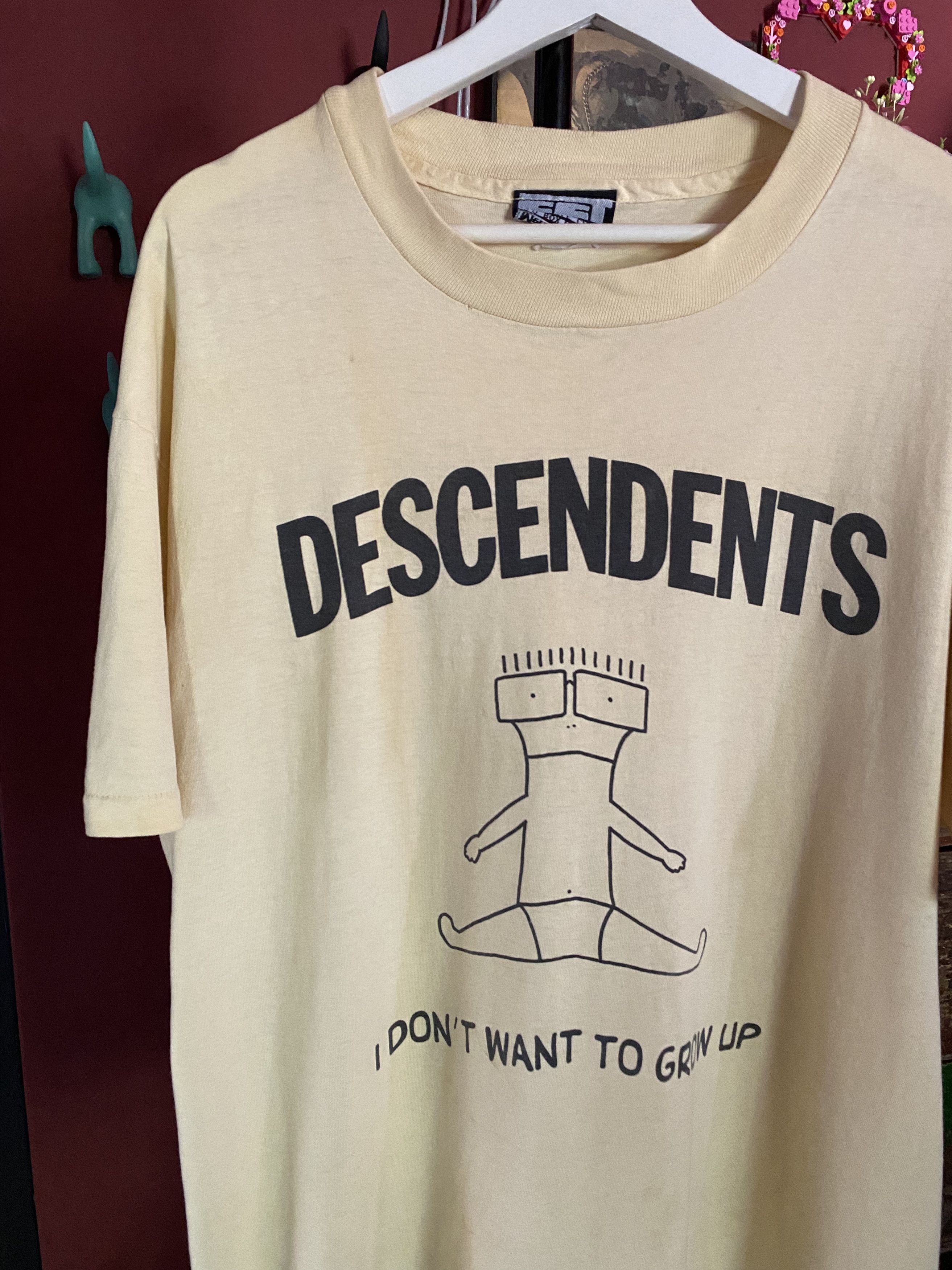 Band Tees Vintage 80s Descendents I Don't Want To Grow Up Band Tee Size US XL / EU 56 / 4 - 1 Thumbnail