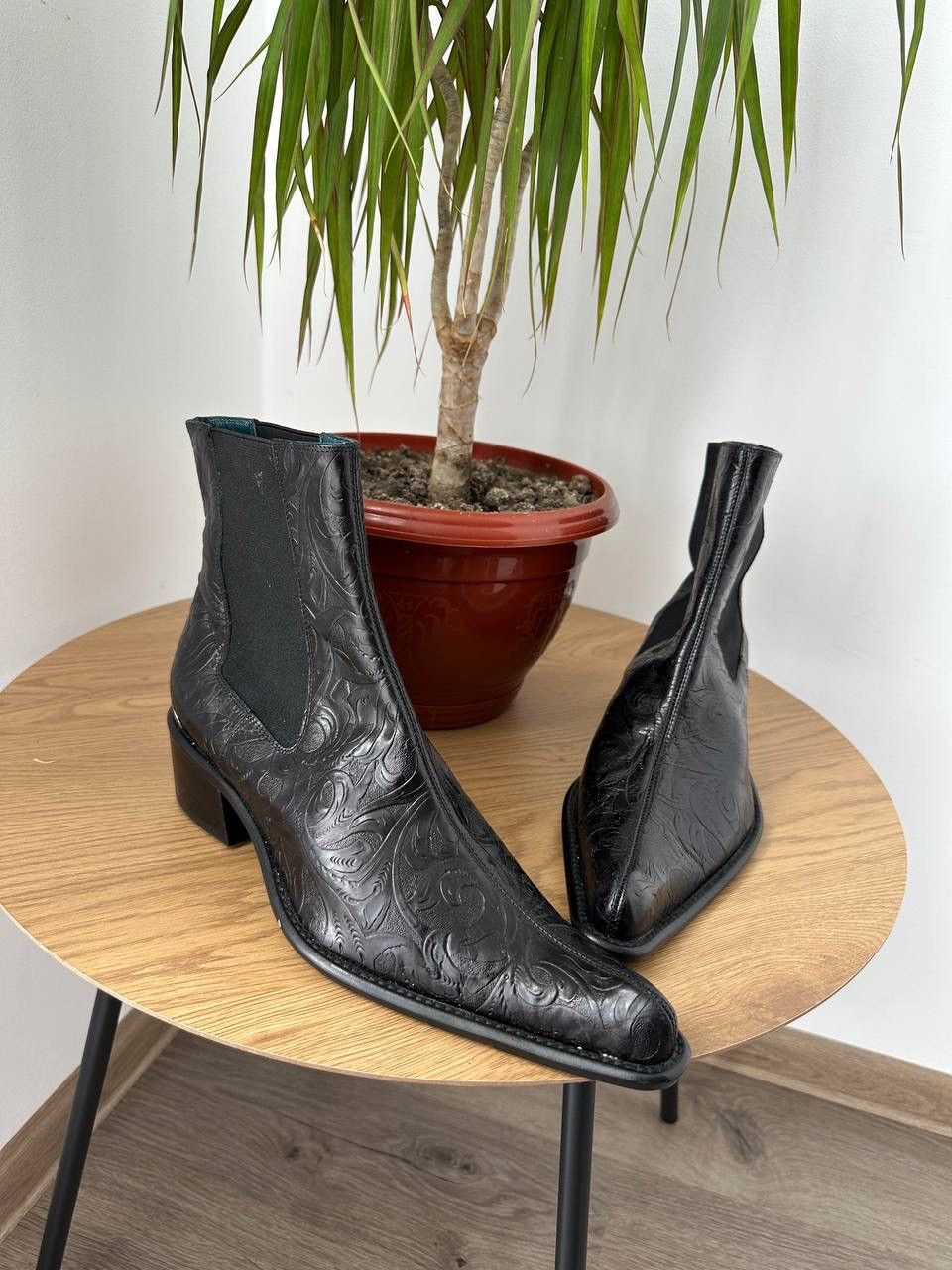 Japanese Brand × Vintage Vintage Japanese Coccinelle Kozak Men’s Black Boots Size US 7 / EU 40 - 4 Thumbnail