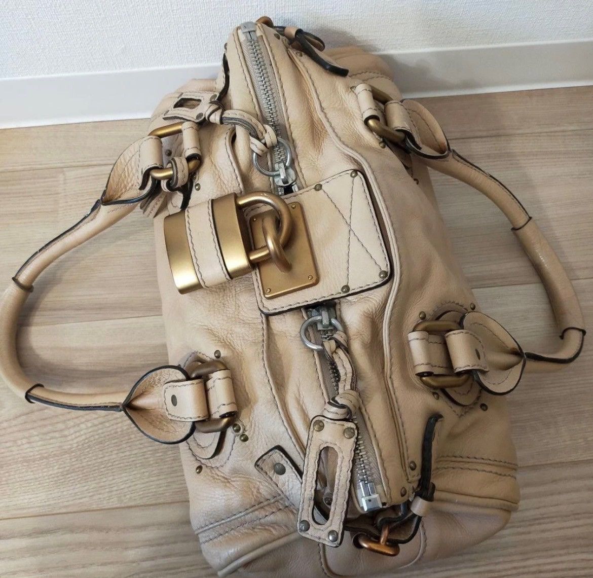 Chloe Chloe Paddington Beige w Gold hardware Size ONE SIZE - 4 Thumbnail