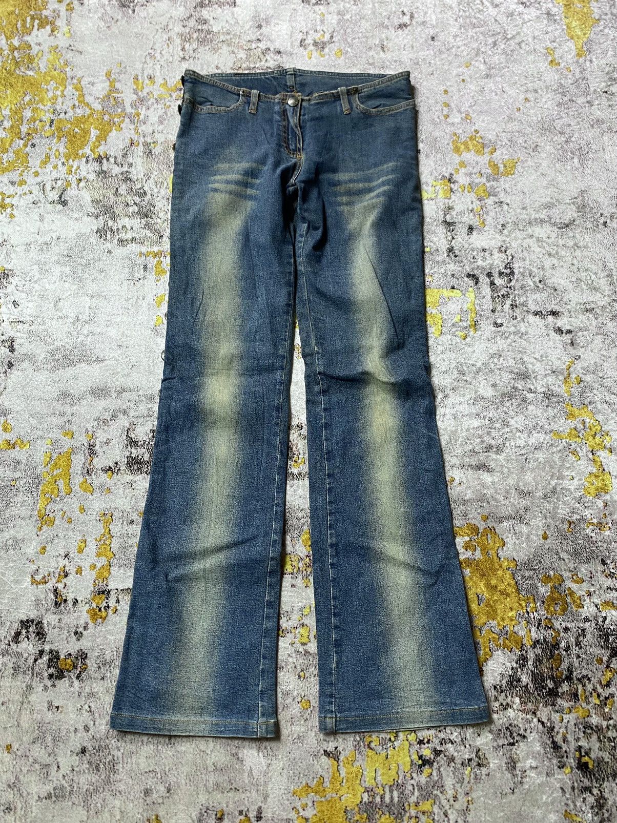 Hysteric Glamour Y2K Plein Sud flare Jeans Size 29" - 2 Thumbnail