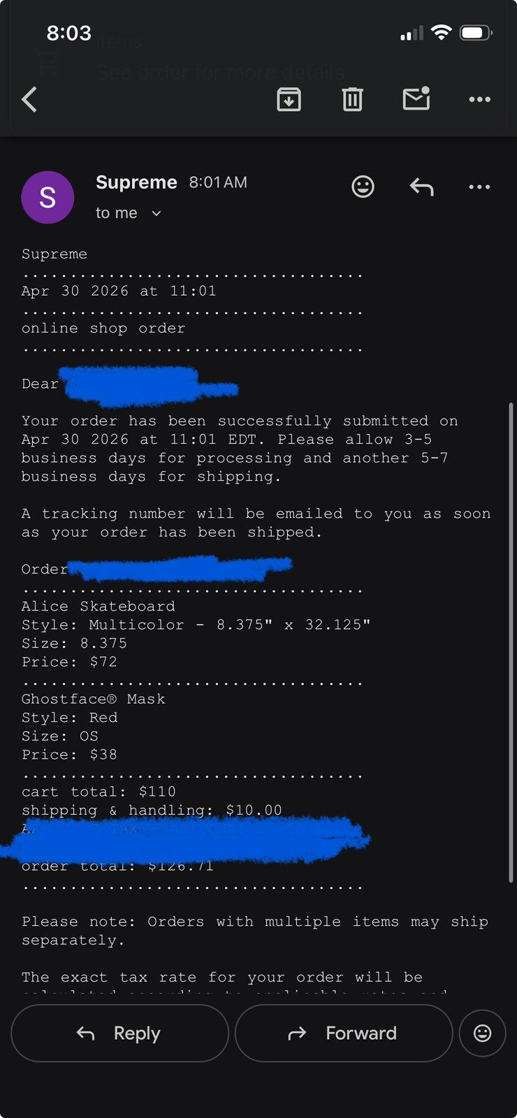 Supreme Supreme Alice Skateboard Size ONE SIZE - 3 Thumbnail