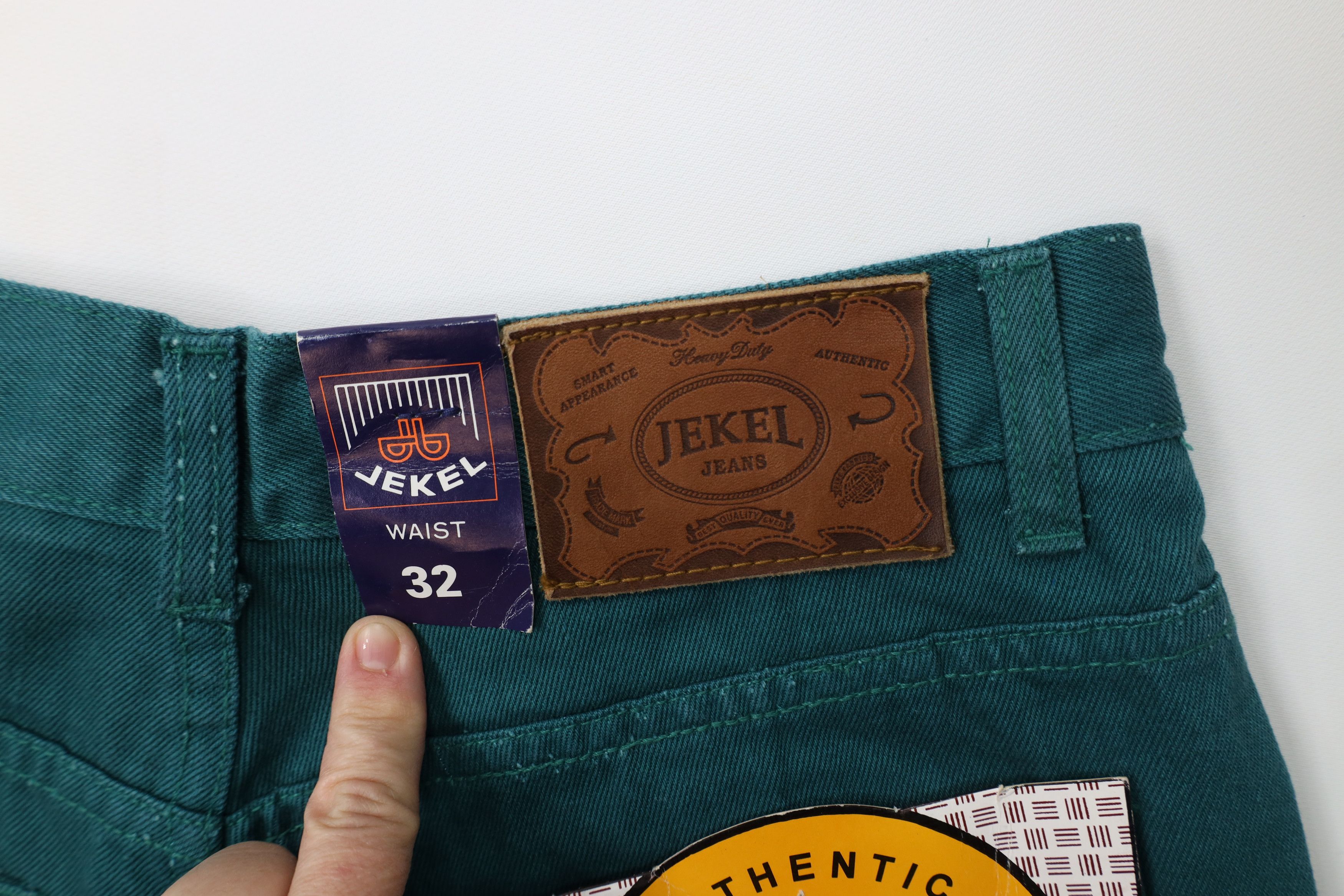Vintage Deadstock Vintage 90s Streetwear Skateboard Denim Jeans Size US 32 / EU 48 - 14 Thumbnail