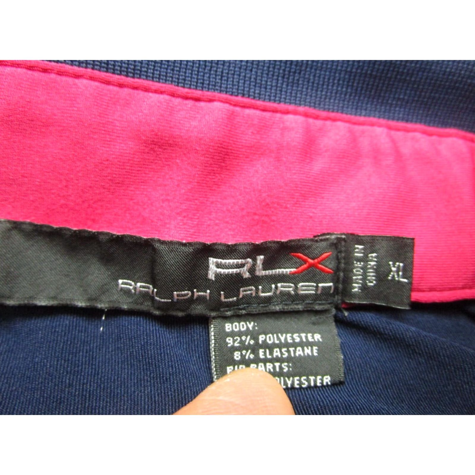 RLX Ralph Lauren RLX Ralph Lauren Shirt Polo Men XL Blue Calabasas Country Club Golf Performance Size US XL / EU 56 / 4 - 4 Thumbnail