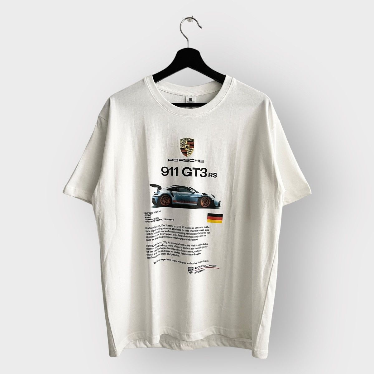 Other 2010s Porsche 911 GT3RS Info Tee (L) Size US L / EU 52-54 / 3 - 1 Thumbnail