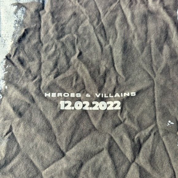 HELLSTAR × Metro Boomin Metro Boomin x Hellstar Cover Tee 'Black Sz Extra Large XL Size US XL / EU 56 / 4 - 4 Thumbnail