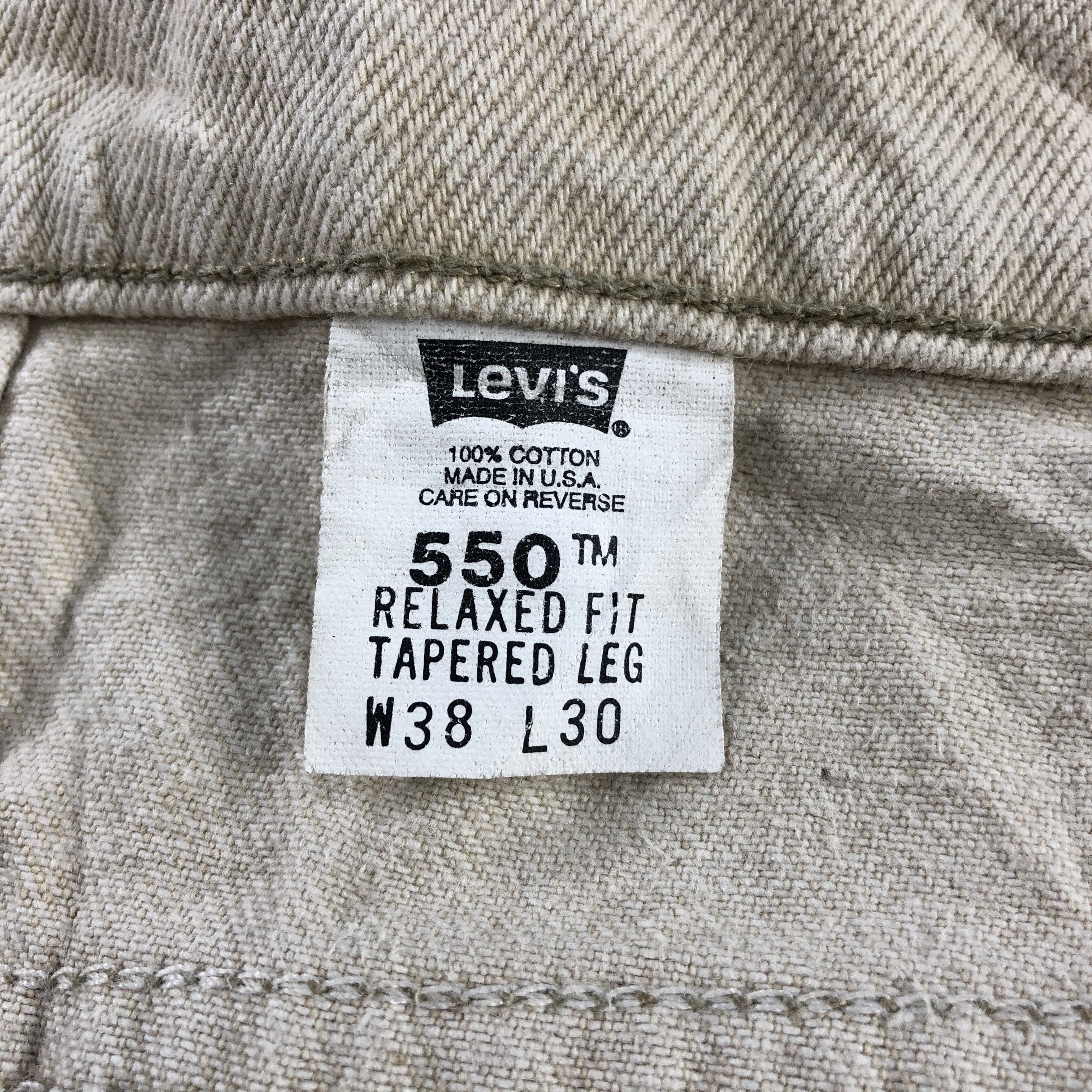 Levi's Vintage Levis 550 Jeans-J2299 Size US 37 - 12 Thumbnail