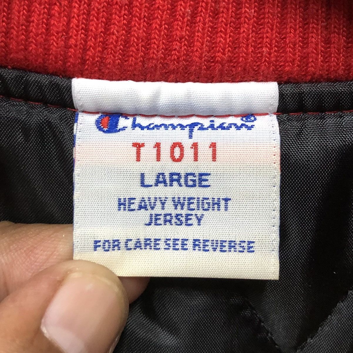 Champion Champion USA 🇺🇸 Lined Quilted Bomber Jacket Size US L / EU 52-54 / 3 - 24 Thumbnail