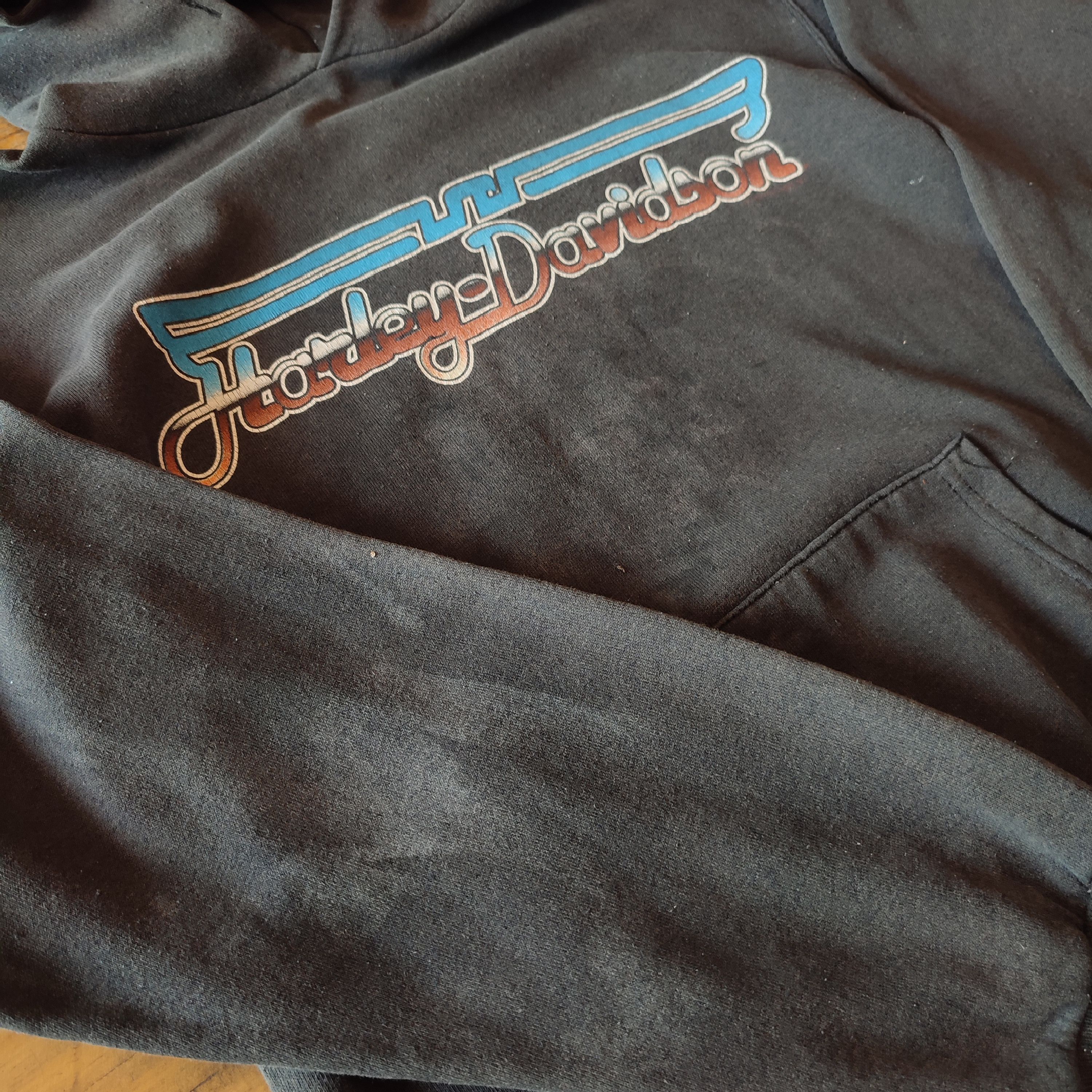 Harley Davidson × Vintage 🔥Rare🔥Vintage 1991 Harley Davidson Hoodie Size US M / EU 48-50 / 2 - 12 Thumbnail