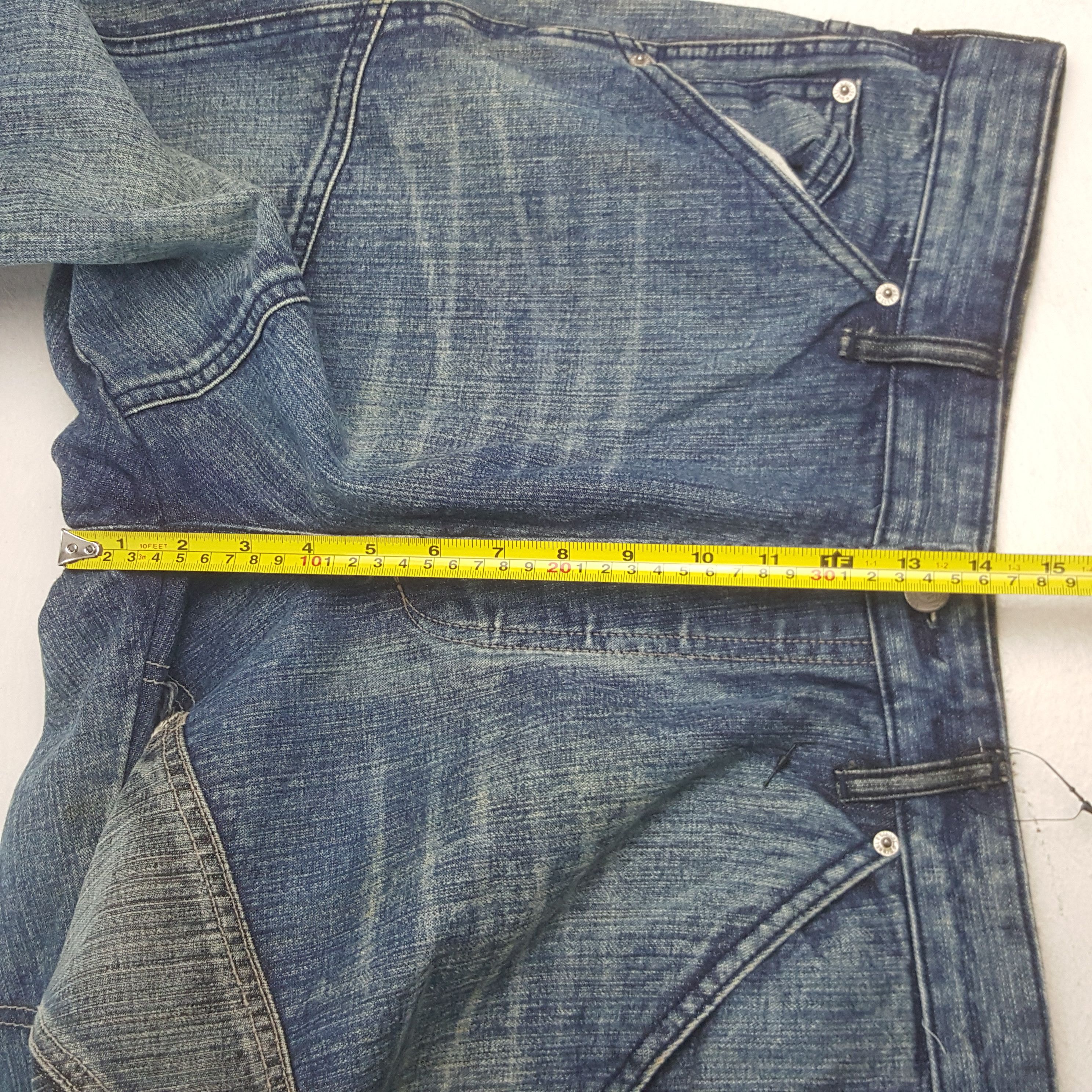 Diesel Vintage Diesel Industry Punk Denim Jeans Size US 34 / EU 50 - 8 Thumbnail