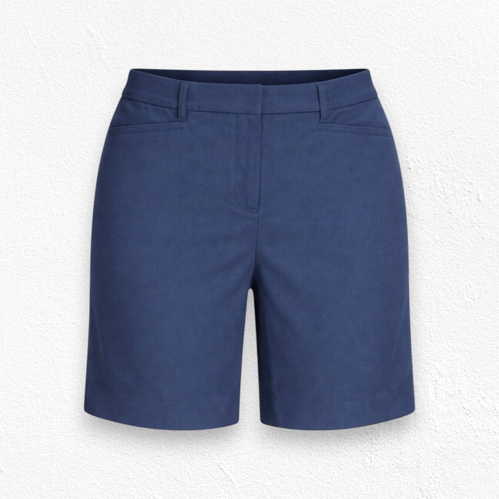 Chicos Chico’s Navy Fabulously Slimming Bermuda Shorts Size 6 Size 28" / US 6 / IT 42 - 1 Thumbnail
