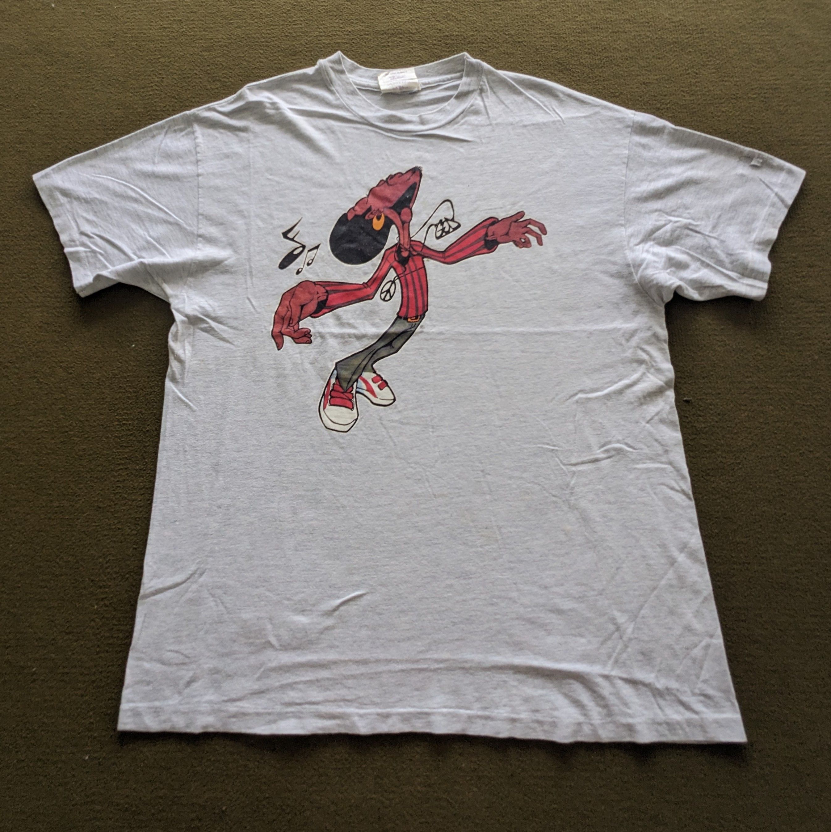 Rap Tees Vintage 90's PHUNKY CIRCLE American Hip-hop T-shirt Size US XL / EU 56 / 4 - 1 Thumbnail
