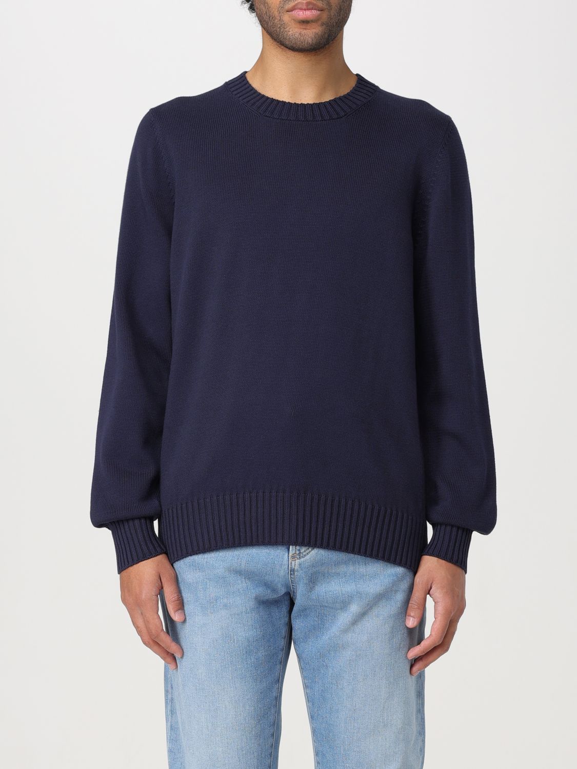 image of Brunello Cucinelli Sweater Men Navy (Size 2XL)