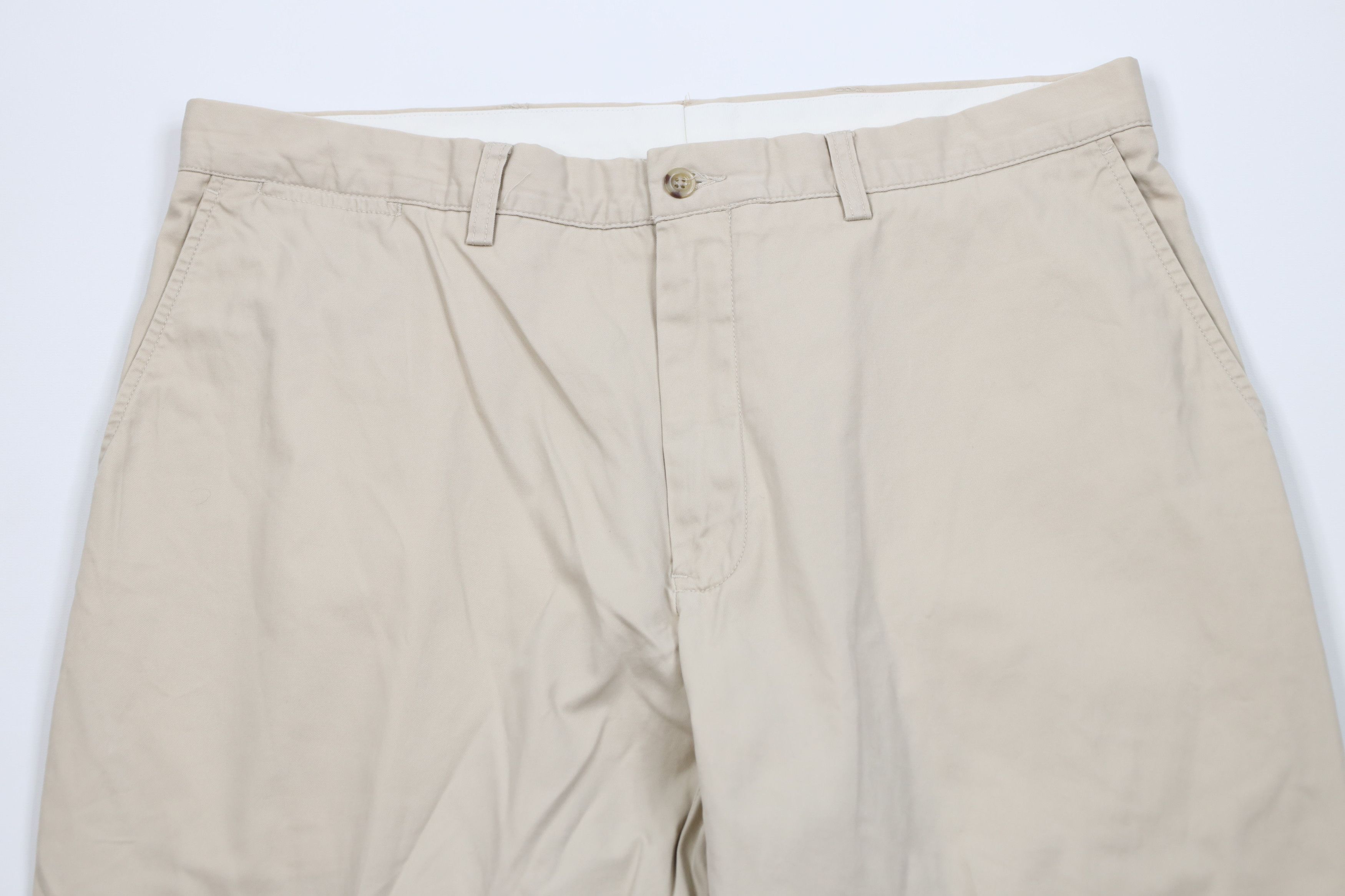 Ralph Lauren Vintage 90s Ralph Lauren Chino Pants Beige Khaki Cotton Size US 36 / EU 52 - 2 Thumbnail