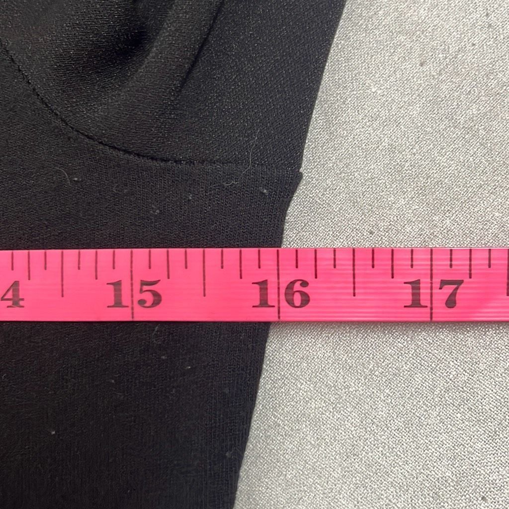 Other Patrizia Luca Womens Size Small Pullover Top Black Long Puff Size S / US 4 / IT 40 - 8 Thumbnail