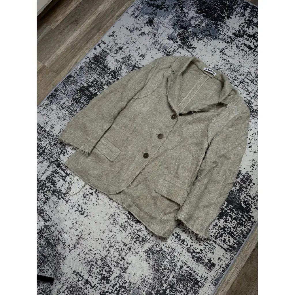 Jil Sander Jil Sander Suit Jacket Beige Size 36 Size XS / US 0-2 / IT 36-38 - 2 Thumbnail