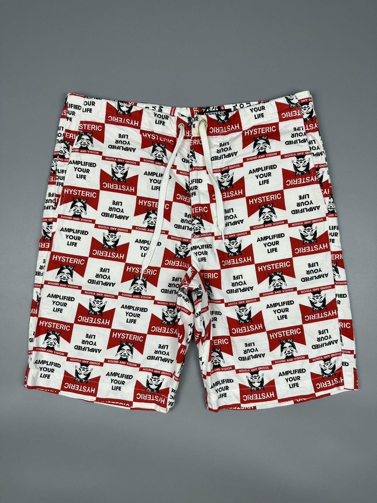 Hysteric Glamour × Japanese Brand 🔥Rare🔥Vintage Hysteric Glamour Full Printed Short Size US 34 / EU 50 - 1 Thumbnail