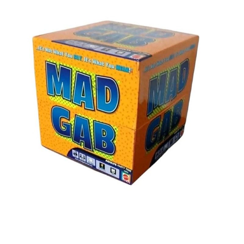 Other Mad Gab Game Adult Family Humor Word Party 100% COMPLETE Size ONE SIZE - 2 Thumbnail