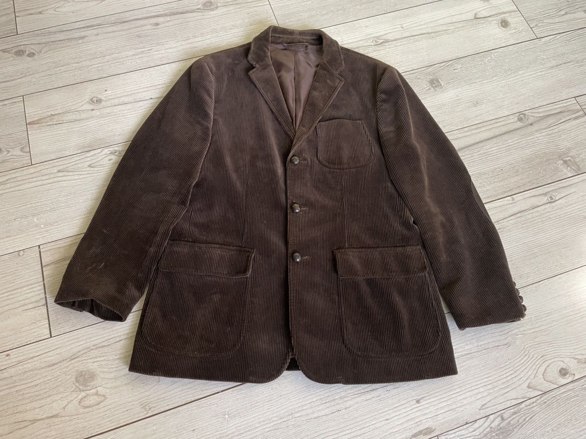 Polo Ralph Lauren × Vintage Polo Ralph Lauren Corduroy Blazer Size 44R - 5 Thumbnail