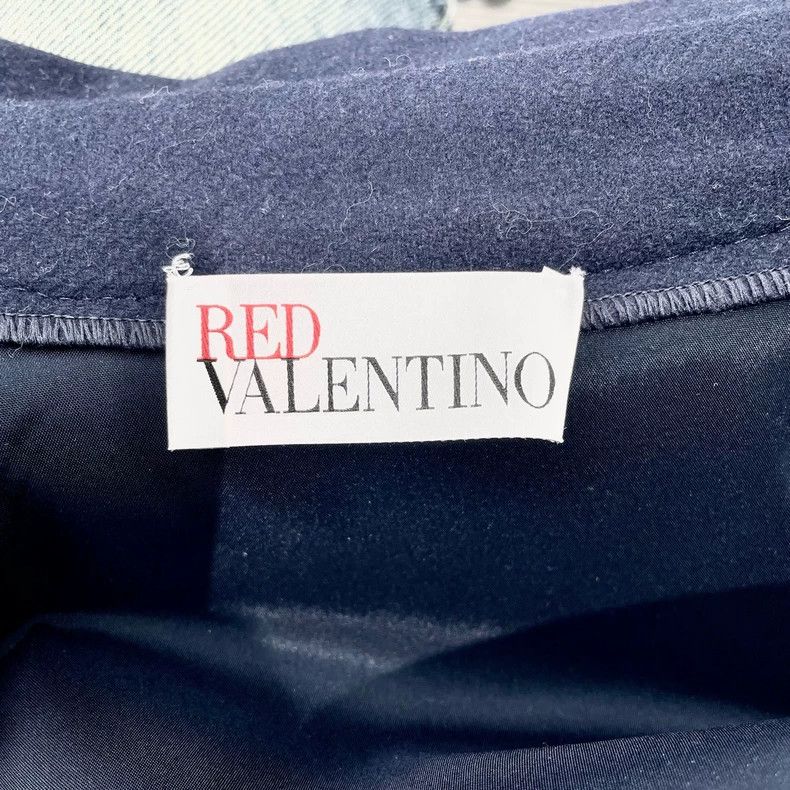 Valentino Valentino Navy blue double-breasted cape coat Size XS / US 0-2 / IT 36-38 - 3 Thumbnail