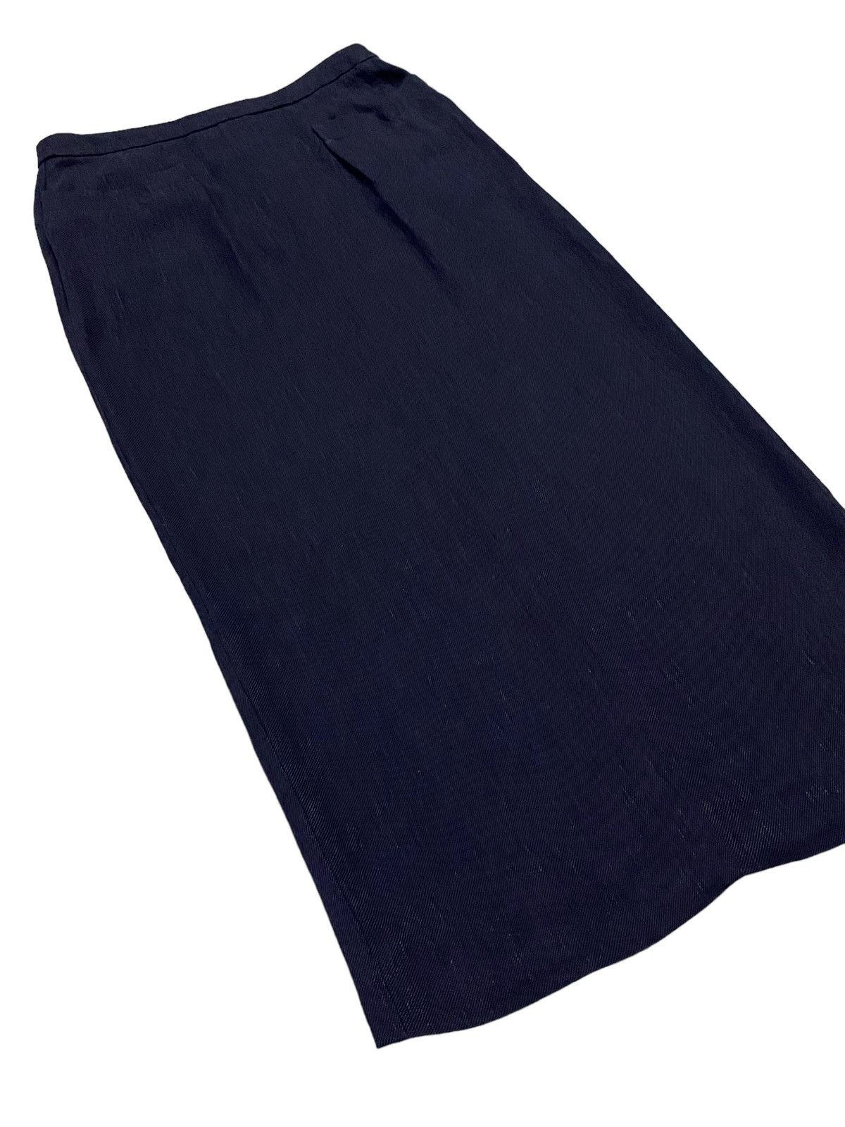 Hermes Vintage Hermes Double Pocket Midi Skirt Size 27" / US 4 / IT 40 - 19 Thumbnail