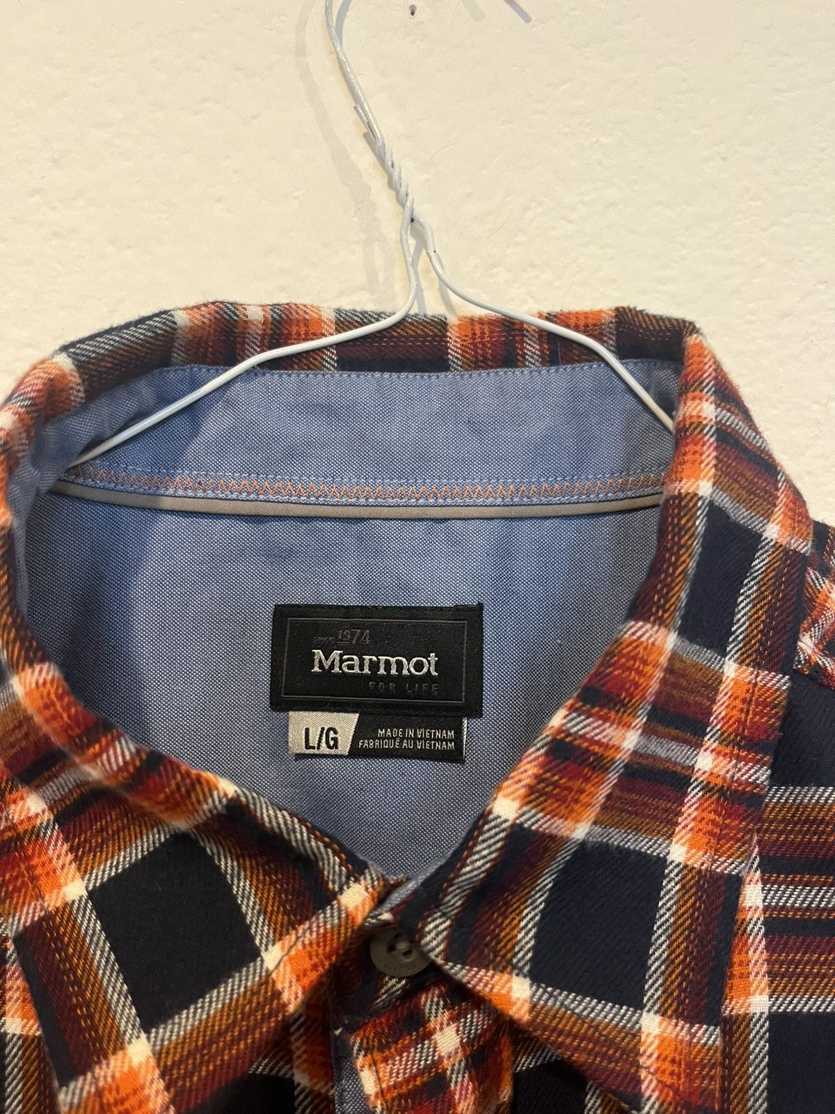 Marmot Marmot Men’s Flannel Shirt Plaid Long Sleeve Button Up Size US L / EU 52-54 / 3 - 2 Thumbnail
