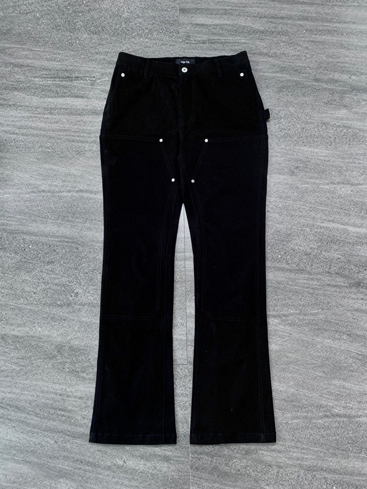 Vuja De Flared Double Knee Pants Size US 31 - 2 Thumbnail