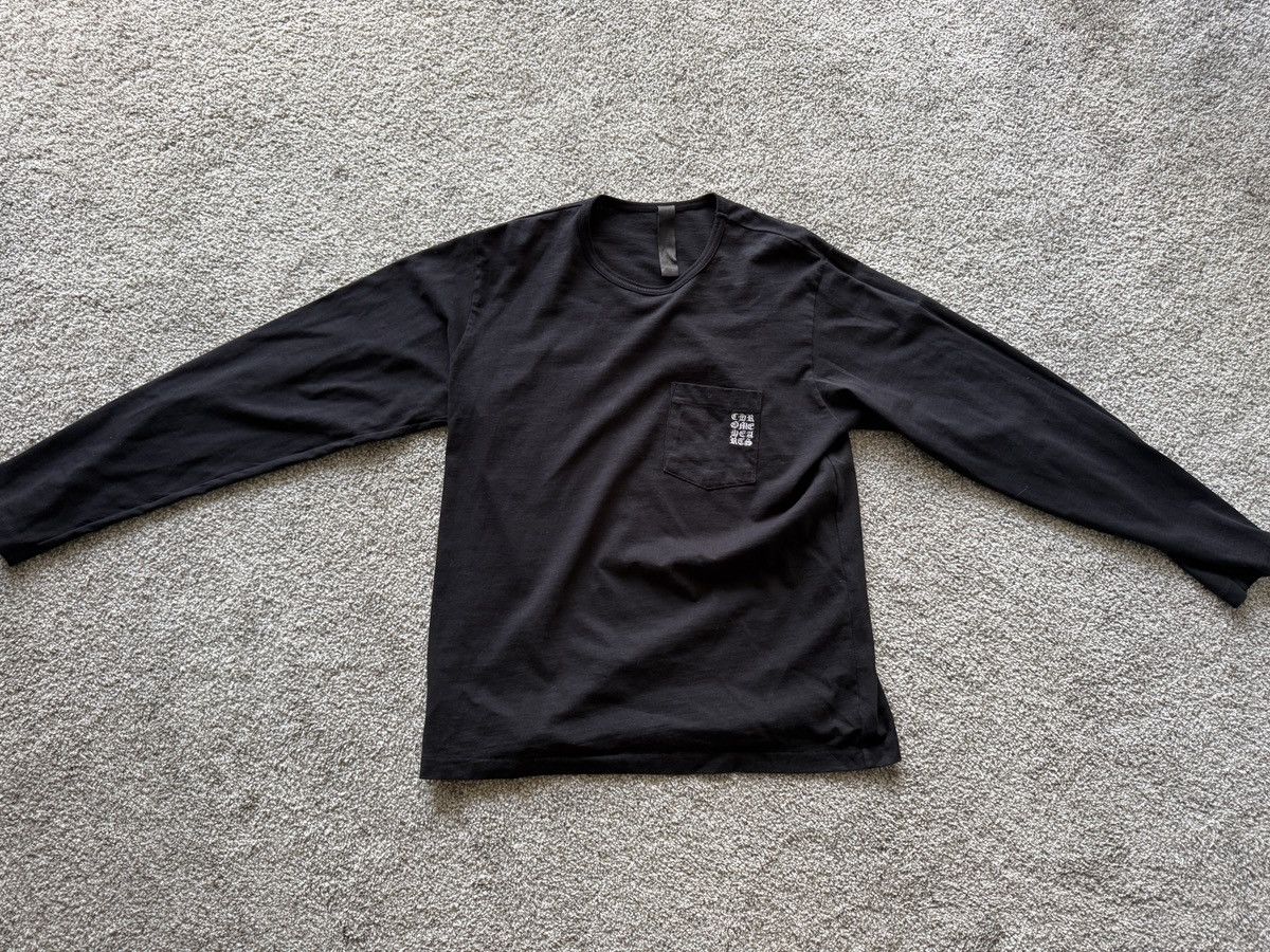 Chrome Hearts “Y Not” Long Sleeve Embroidered Cross
