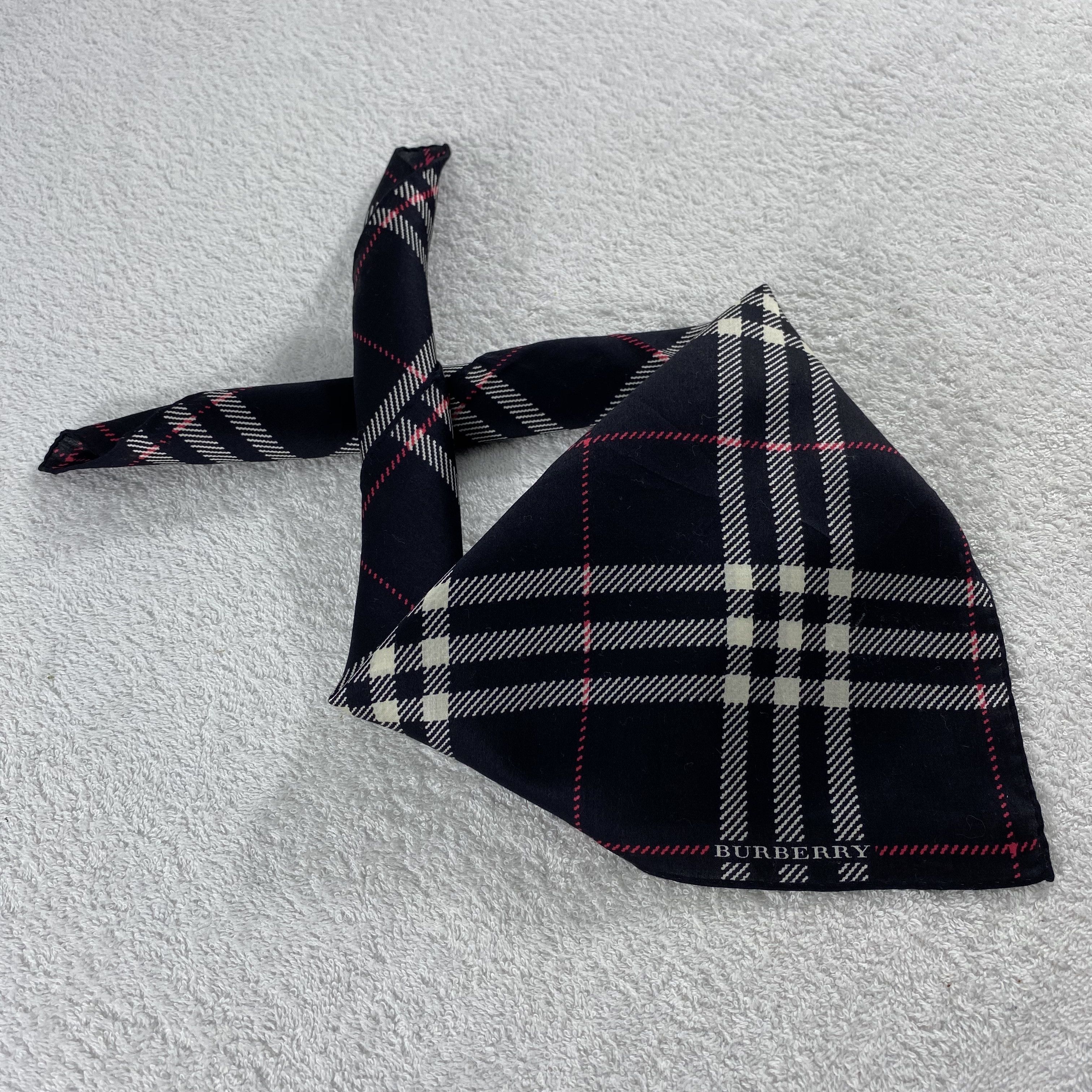 Burberry × Vintage Burberry Neckerchief / Bandana / Handkerchief Size ONE SIZE - 2 Thumbnail