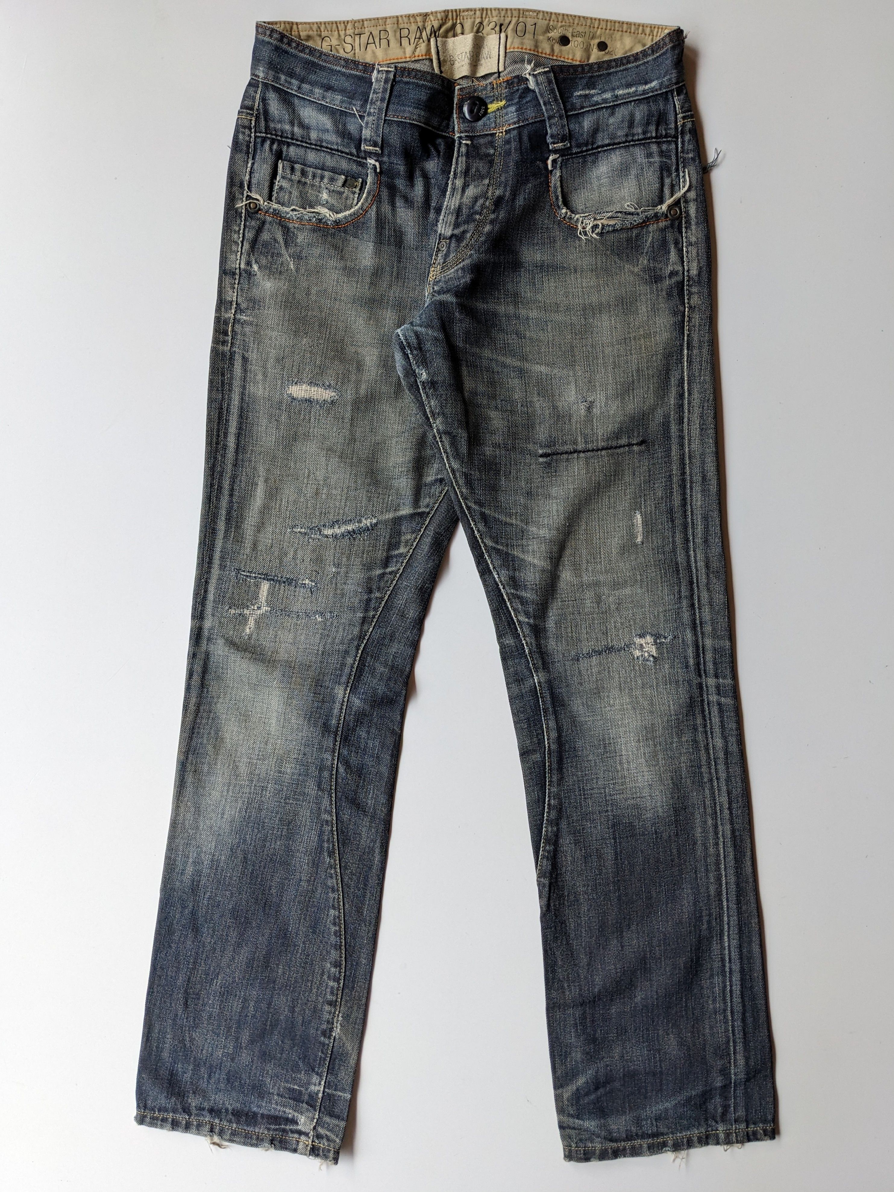 G Star Raw G 33/01 faded jeans