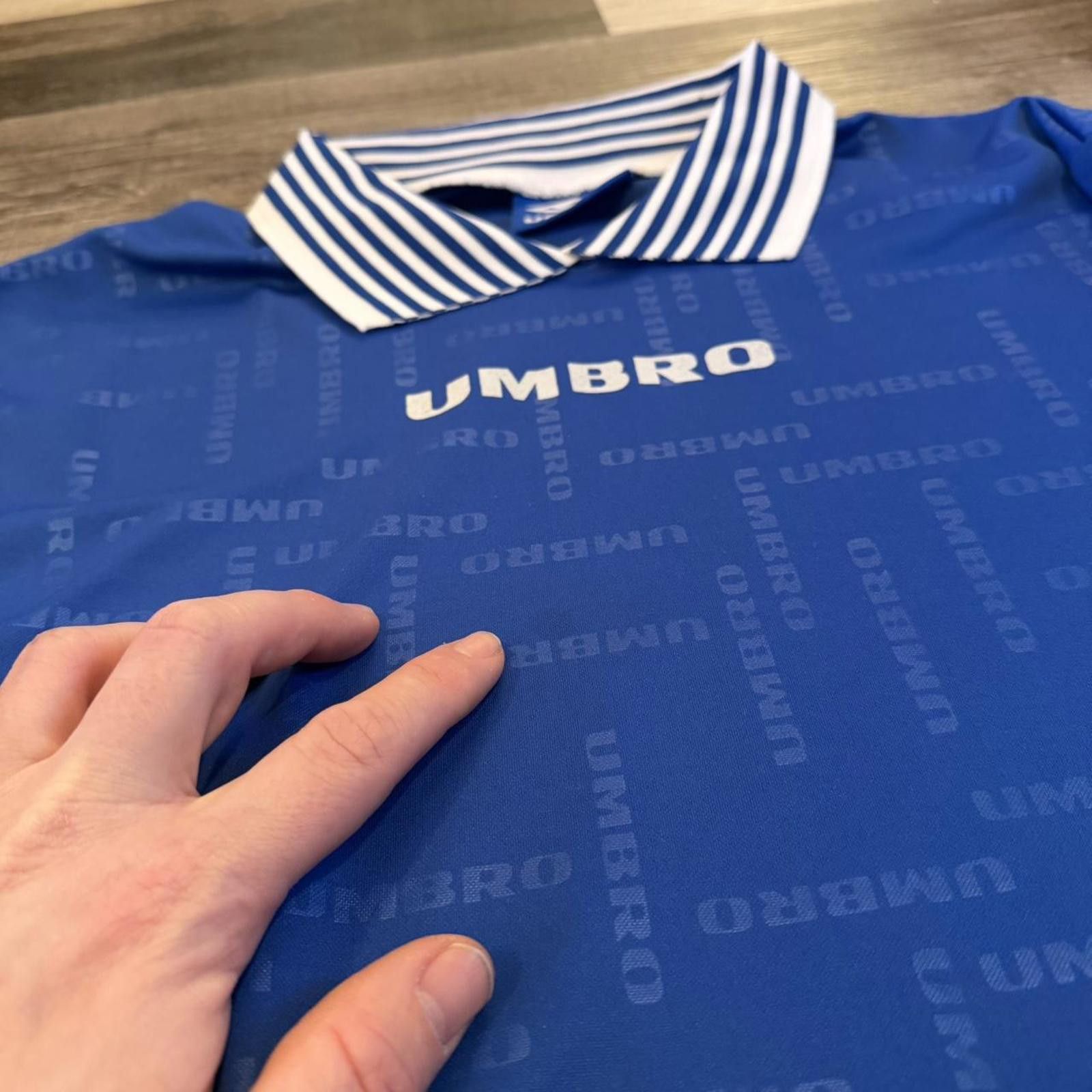 Umbro Vintage Umbro long sleeve soccer goalie jersey 90s XL Size US XL / EU 56 / 4 - 3 Thumbnail