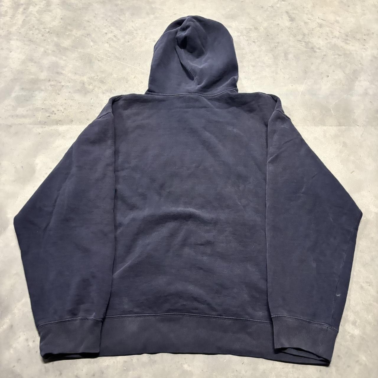 Gap × Vintage Crazy Vintage Y2K/2000s Faded Navy Blue Gap Boxy Hoodie! Size US XL / EU 56 / 4 - 7 Thumbnail