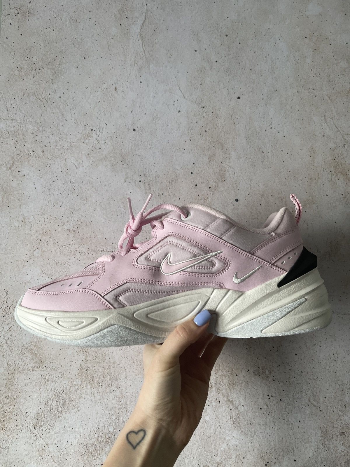 Nike Pink Sneakers Nike M2K Tekno Pink Foam (Women's) Size US 10.5 / IT 40.5 - 3 Thumbnail