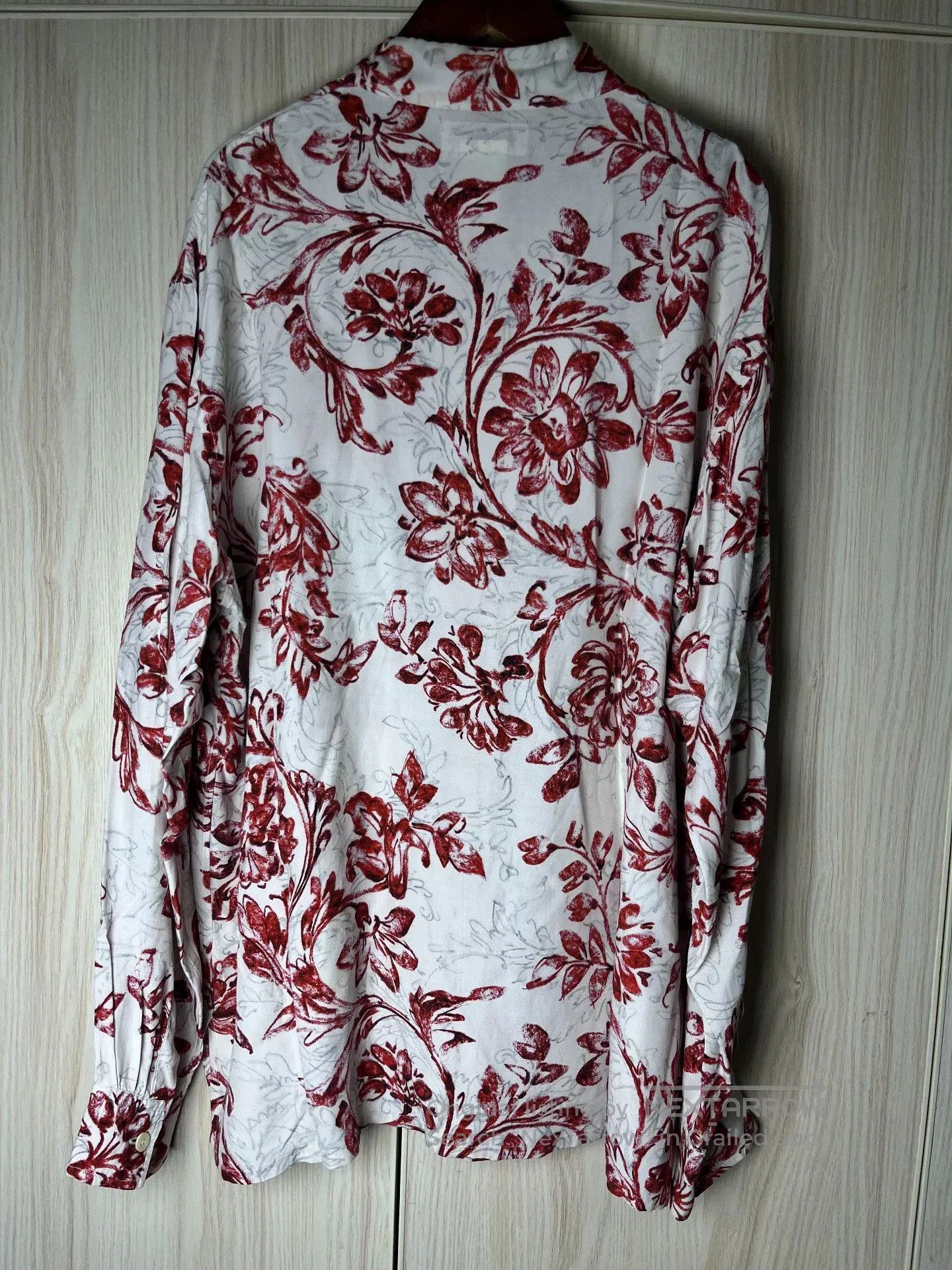 Yohji Yamamoto Yohji Yamamoto Floral Print Shirt. Size L / US 10 / IT 46 - 2 Thumbnail