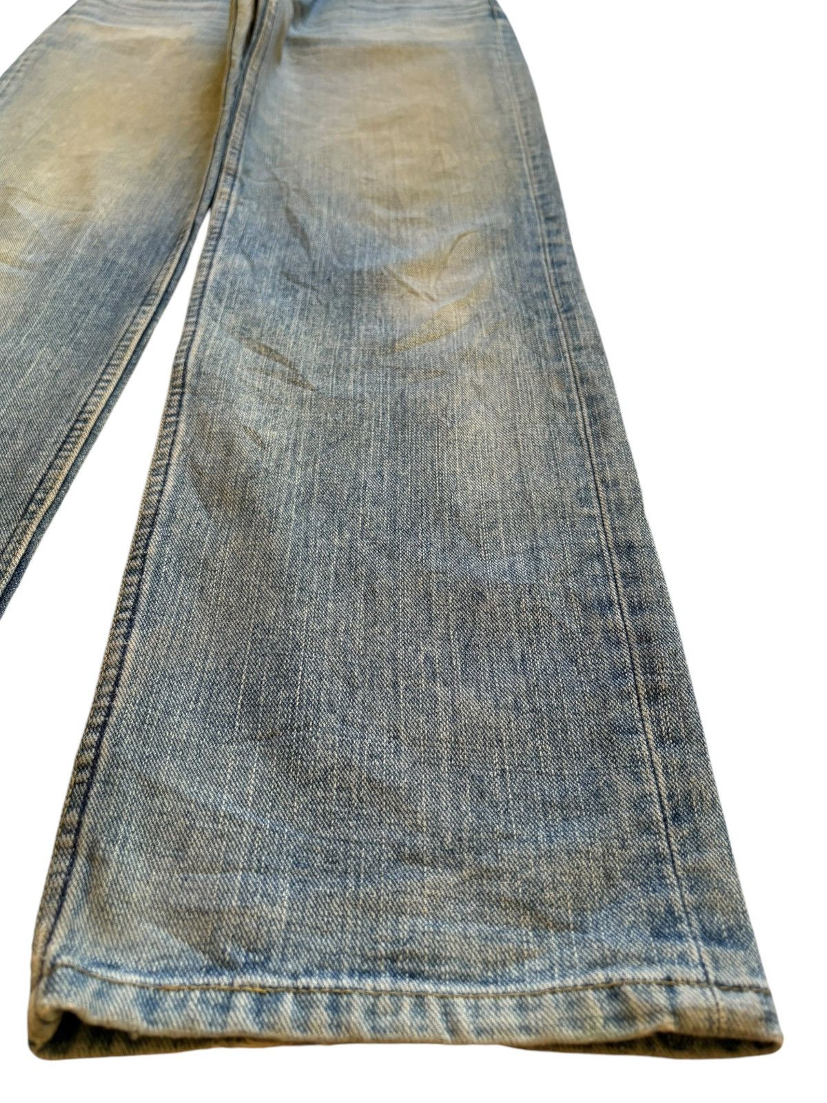 Levi's × Levi's Vintage Clothing Vintage 90s Levis 533 Mud Wash Distressed Loose Jeans Size US 31 - 7 Thumbnail