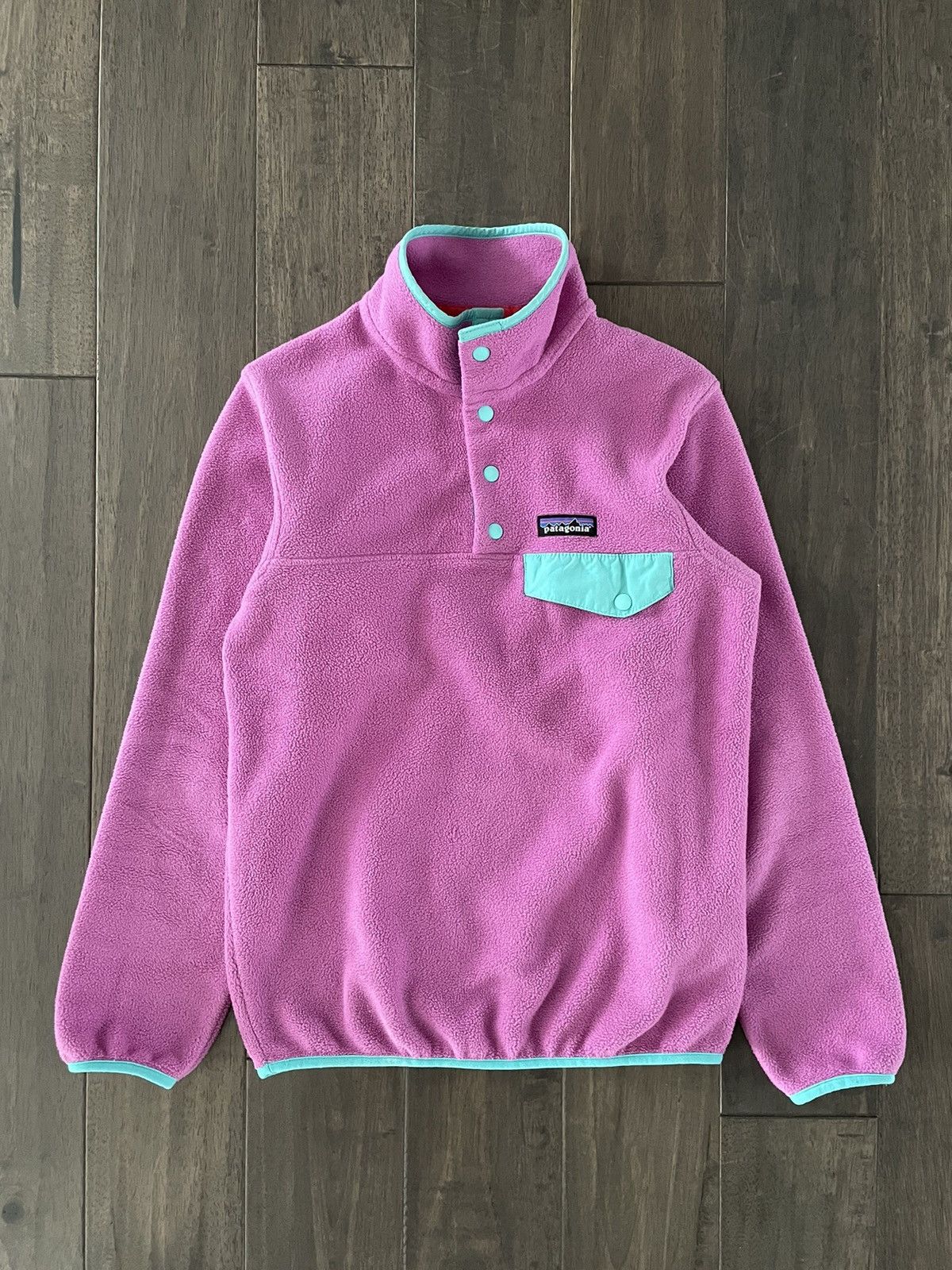 Patagonia 🟣 Patagonia Synchilla Snap Fleece (Sz xxs) Size XXS / US 00 / IT 34 - 1 Thumbnail