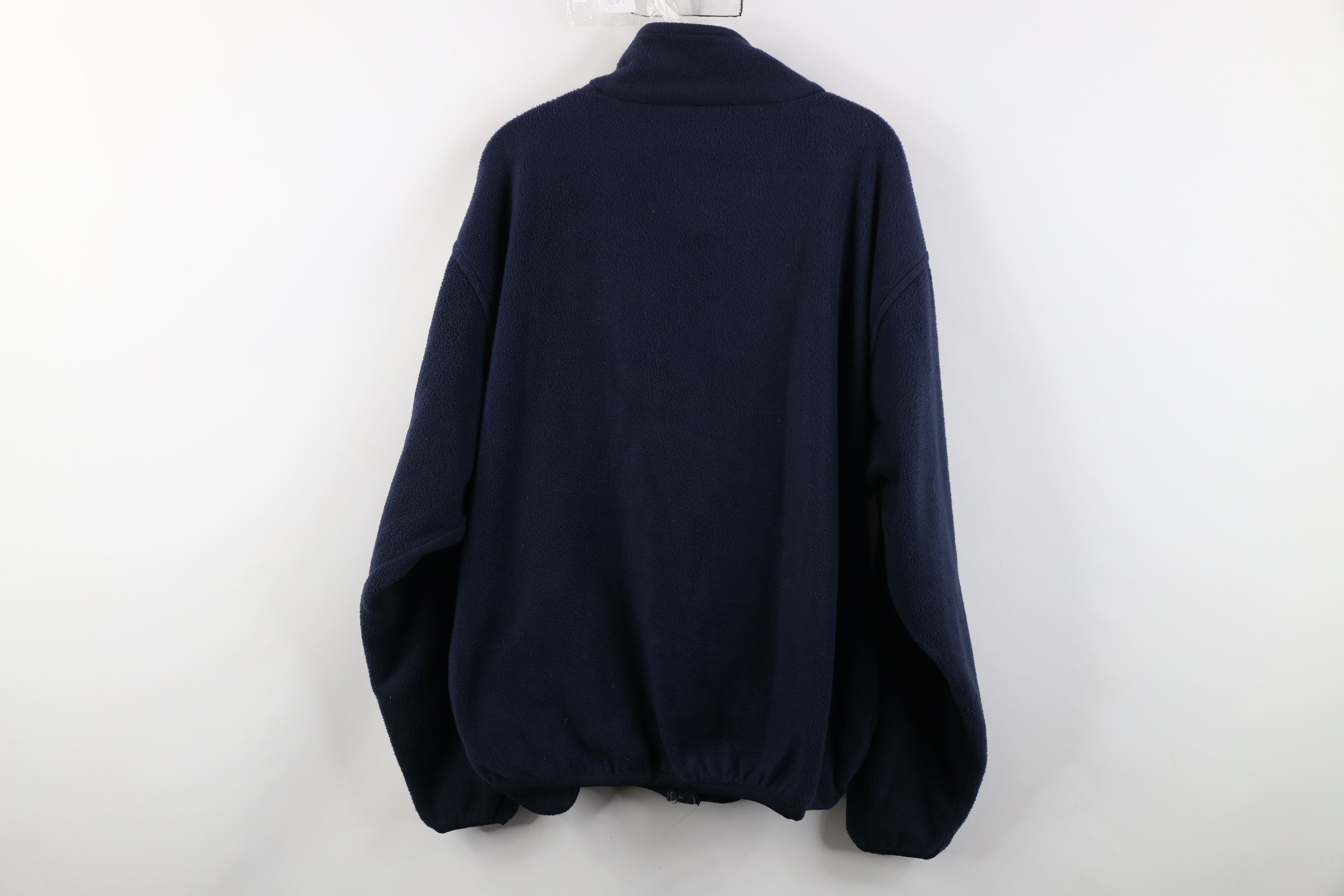 Vintage Vintage 90s University of Michigan Fleece Zip Jacket Blue Size US M / EU 48-50 / 2 - 13 Thumbnail