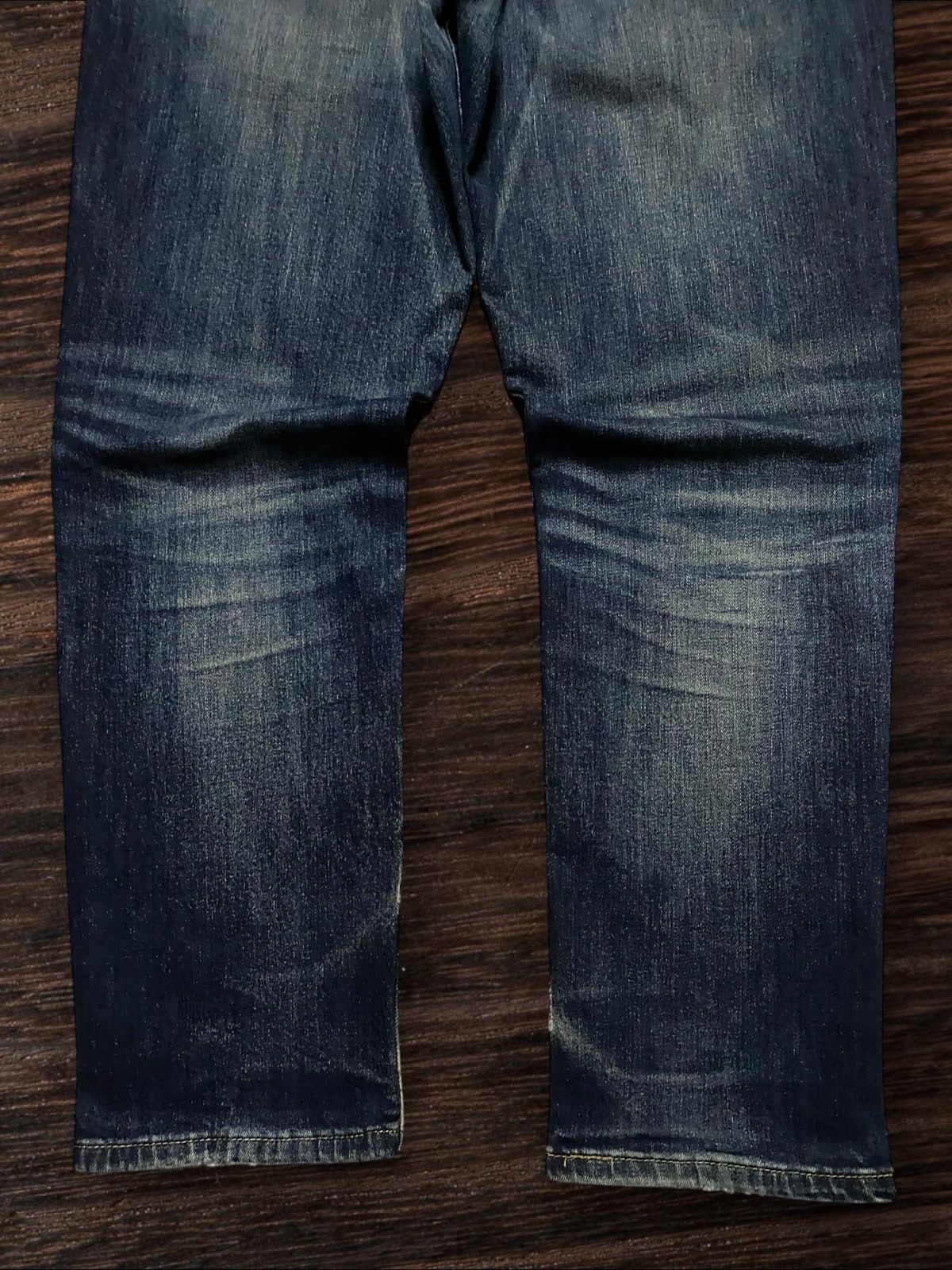 Levi's Vintage Levis 541 Mud Wash Distressed Slim Fit Jeans Size US 34 / EU 50 - 6 Thumbnail