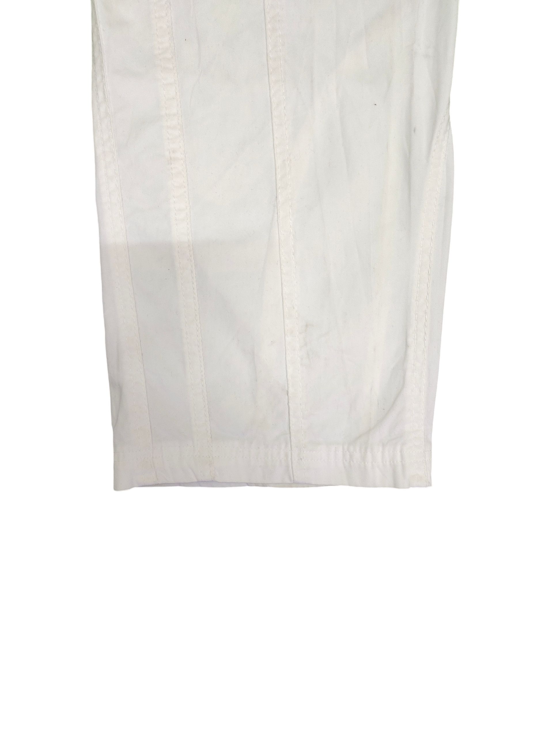 Absolut Joy Absolut Joy Einstein Asymmetric Cut White Zipper Pants Size US 30 / EU 46 - 6 Thumbnail