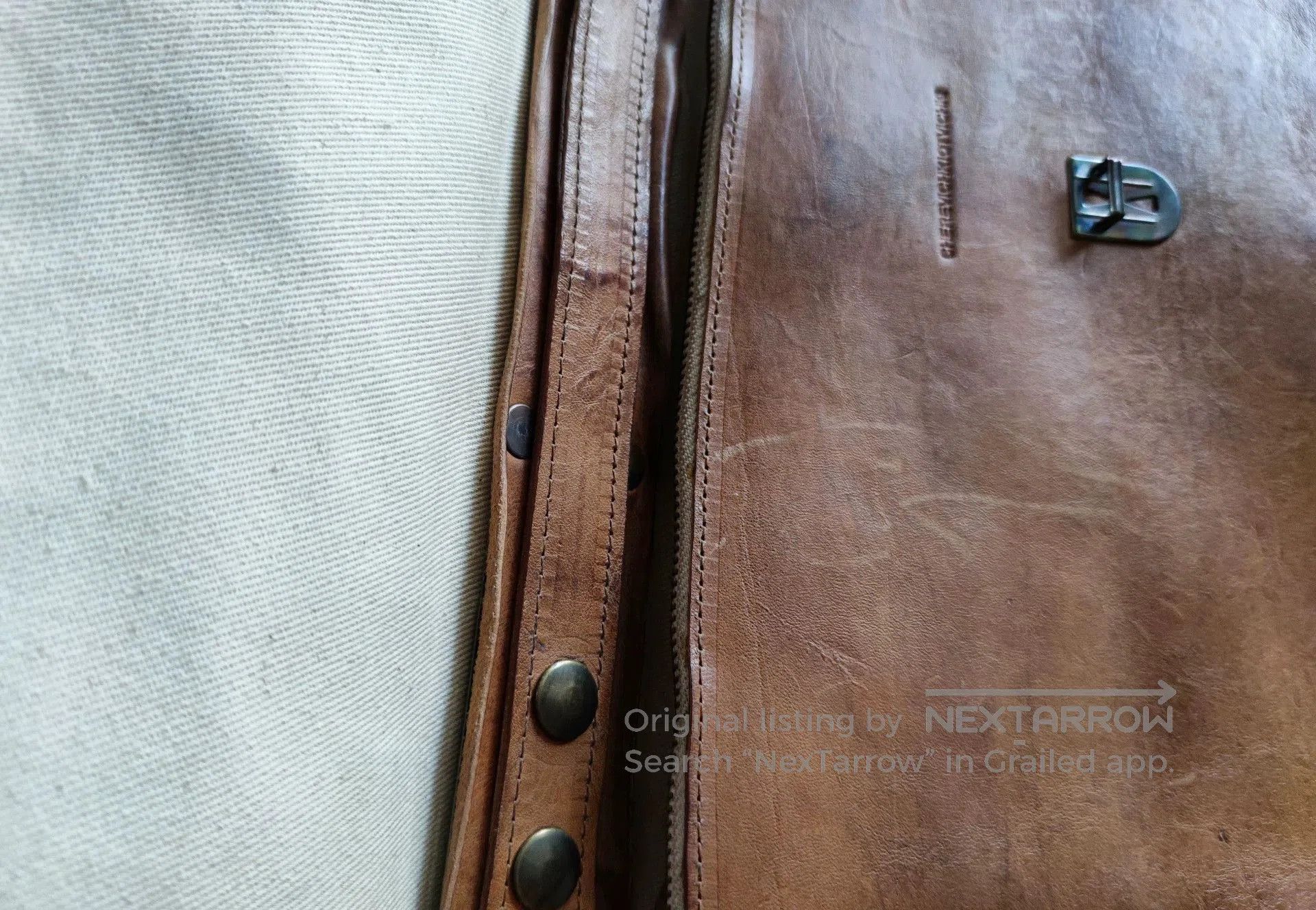 Cherevichkiotvichki CHEREVICHKIOTVICHKI Men's Leather Messenger Bag. Size ONE SIZE - 5 Thumbnail