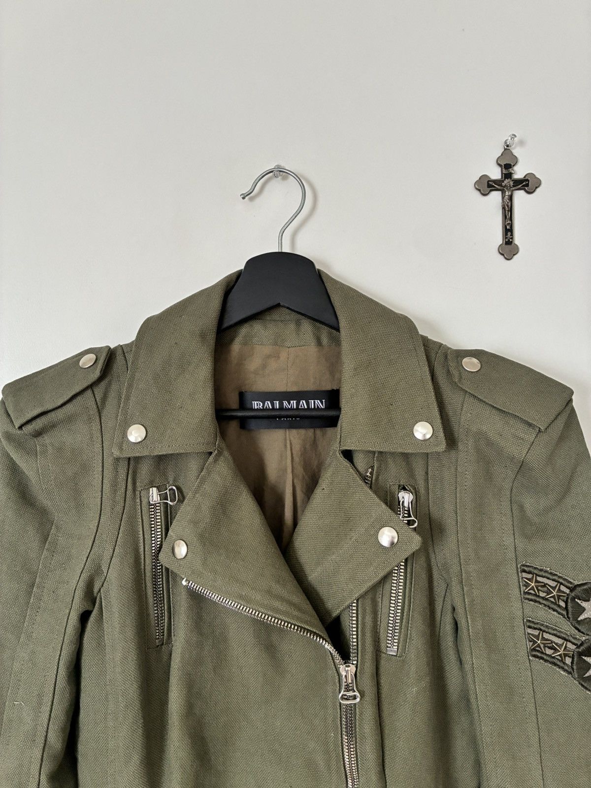 Balmain Balmain SS10 Star Studded Military Jacket Size S / US 4 / IT 40 - 4 Thumbnail
