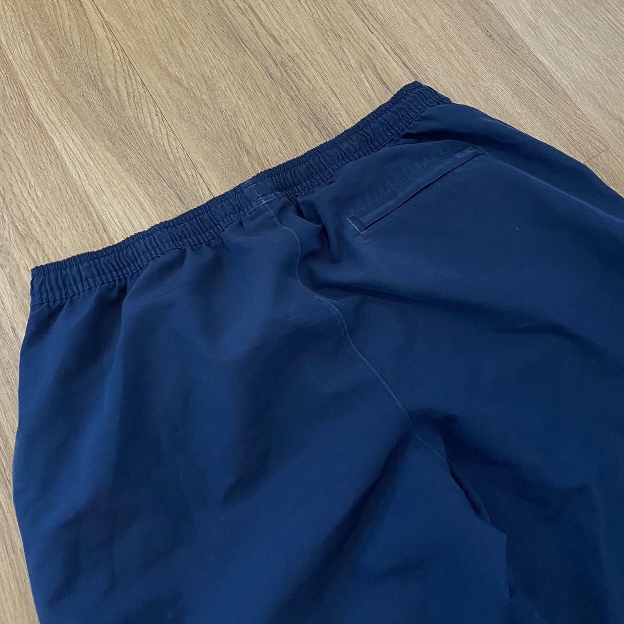 Reebok Navy Reebok tracksuit bottoms with embroidered logo Size US L / EU 52-54 / 3 - 5 Thumbnail