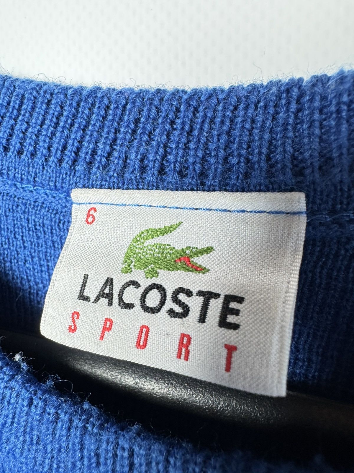 Other Vintage 90s Lacoste Wool Crewneck Knit Sweater size 6 Size US XL / EU 56 / 4 - 6 Thumbnail
