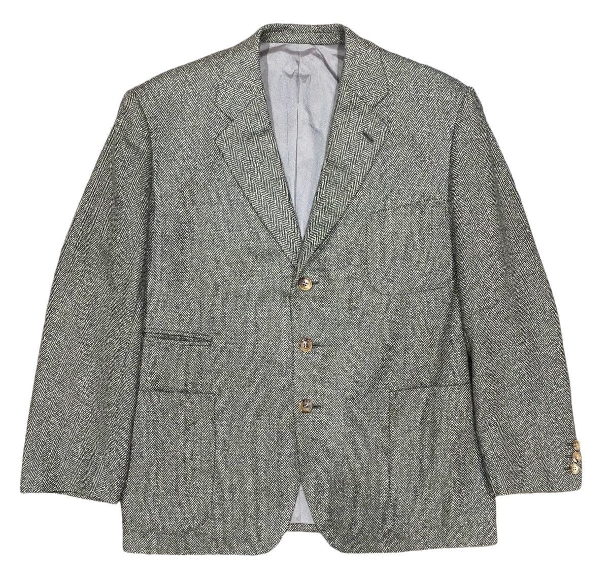 Designer × Ermenegildo Zegna Vintage ERMENEGILDO ZEGNA Cashmeer Blazer Size 42R - 1 Thumbnail