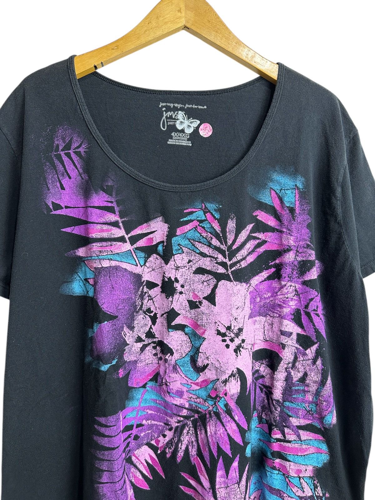 Japanese Brand BIG SIZE HANES BEAUTIFUL FLOWER SHORT SLEEVE IFSIX LGB STYLE Size US XXL / EU 58 / 5 - 2 Thumbnail