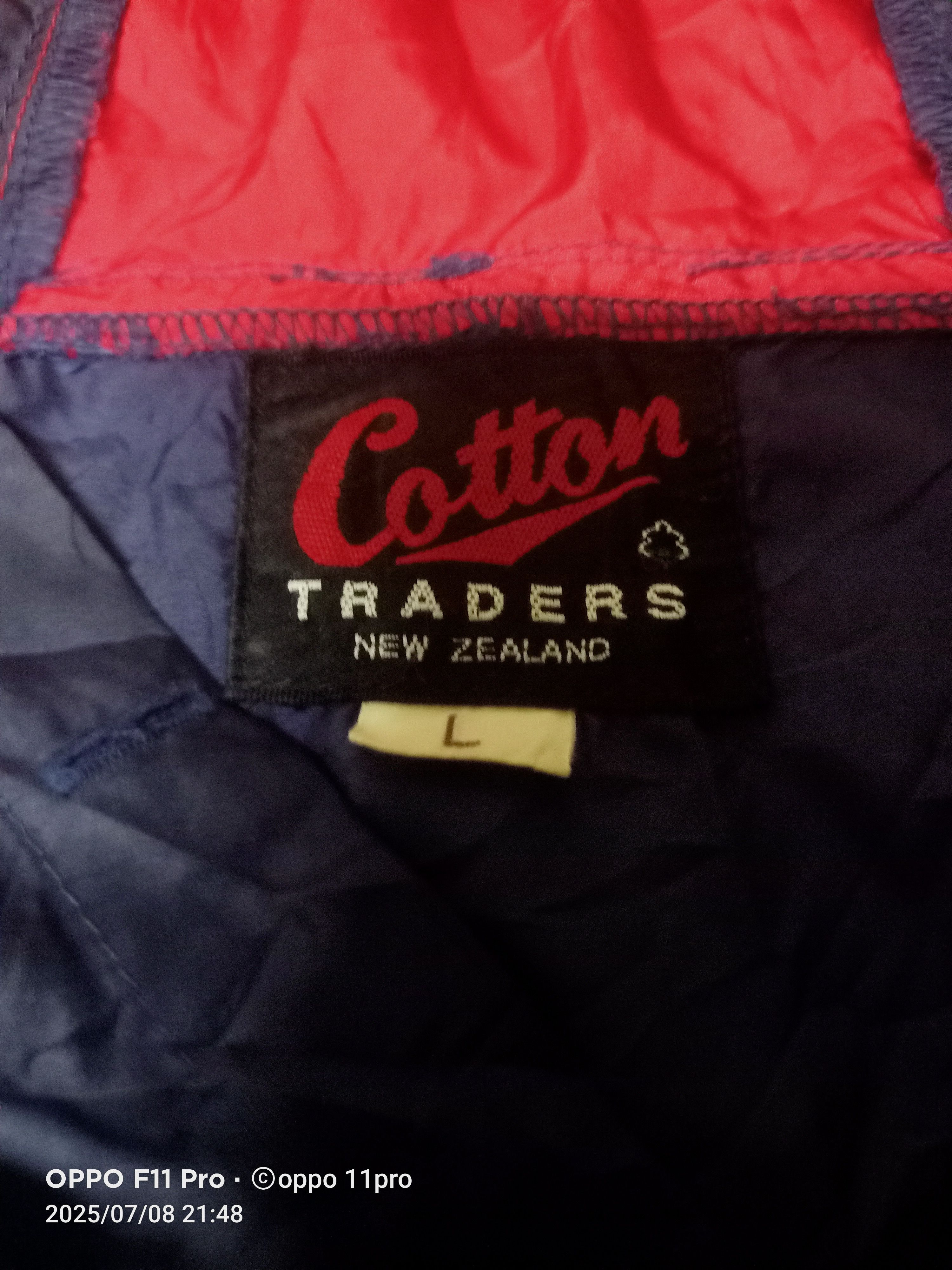 Canterbury of New Zealand 🌟Vtg Cotton Traders New Zealand Light Jacket England 🌟 Size US XL / EU 56 / 4 - 5 Thumbnail
