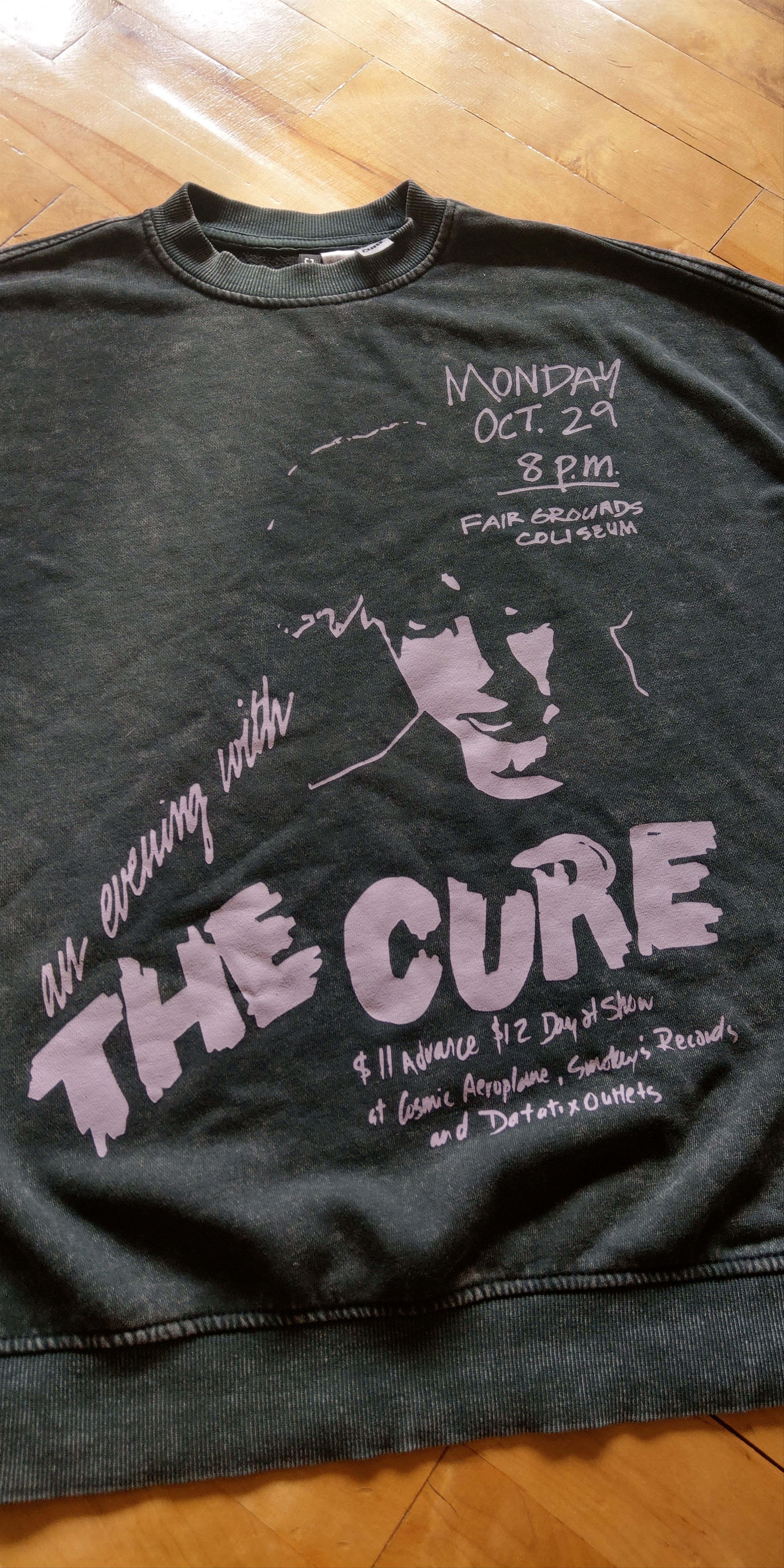 Band Tees THE CURE Live Sweatshirt Rare Sweater Crewneck Blouse Goth Size US L / EU 52-54 / 3 - 2 Thumbnail