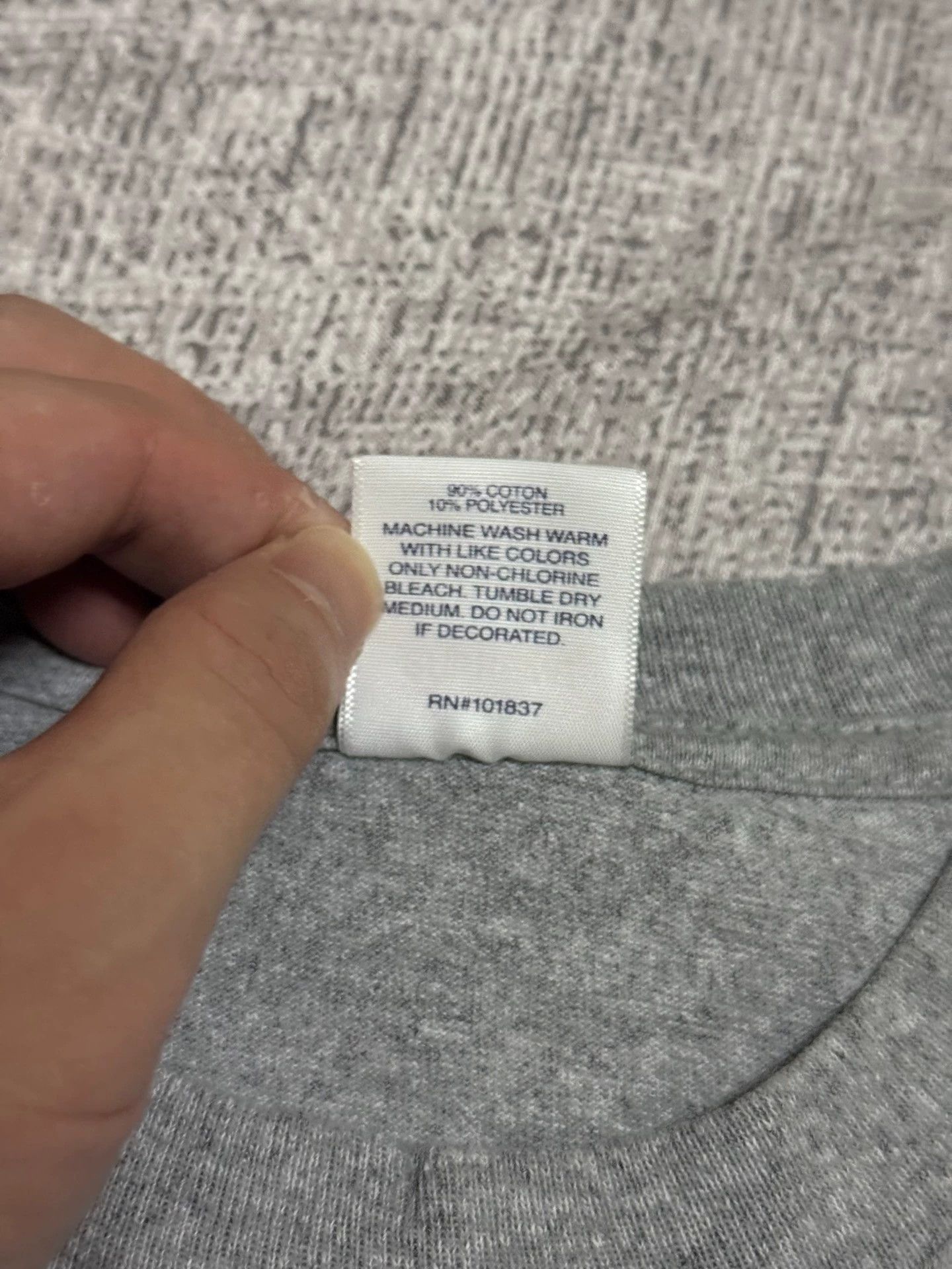 Supreme Supreme Necklace Tee Gray L New Size US L / EU 52-54 / 3 - 4 Thumbnail