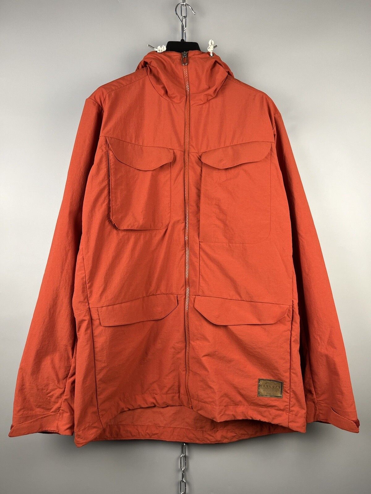 Haglofs Haglofs Nylon Outdoor Hooded Hiking Coat Jacket Size US L / EU 52-54 / 3 - 1 Thumbnail