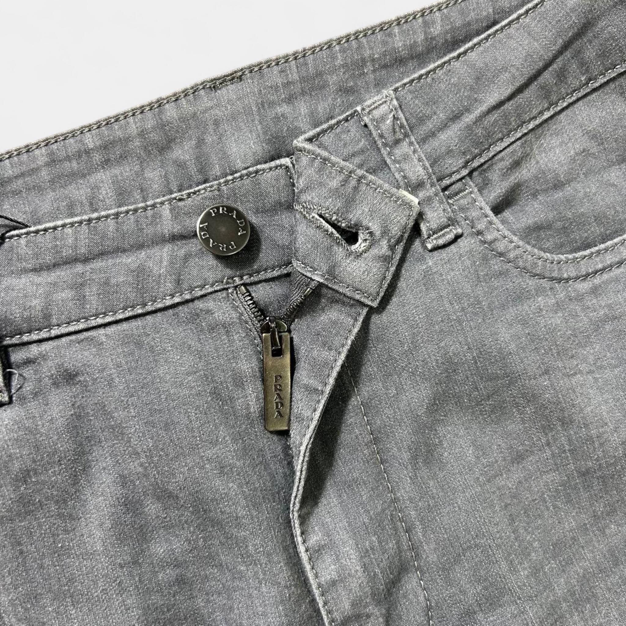 Prada Prada Luna Rosa Denim Pants Size US 27 - 4 Thumbnail