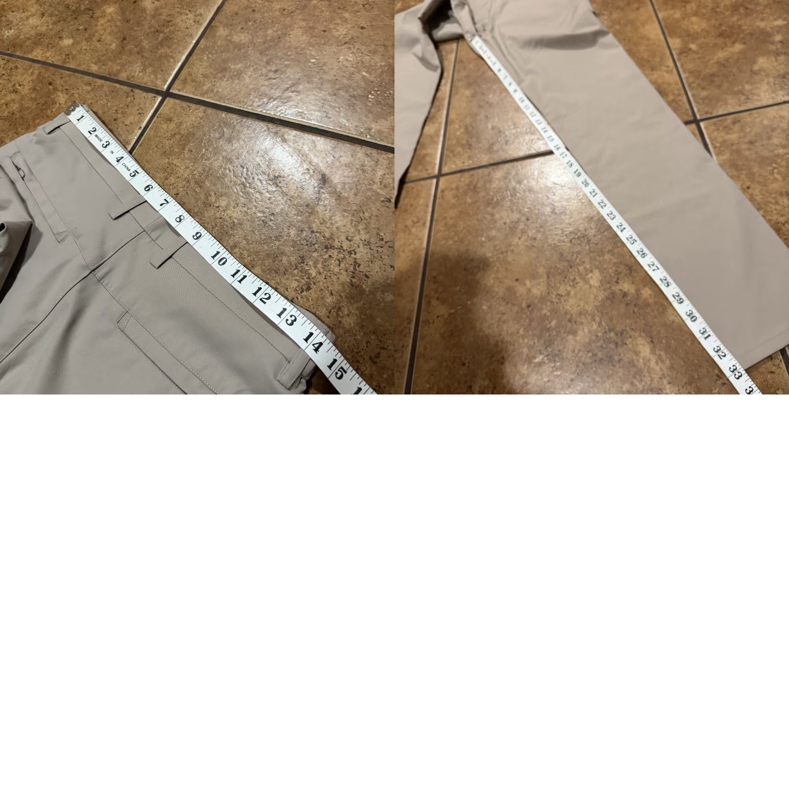 Vintage Jack Archer Pants Mens 29x34 Khaki Straight Fit Chino Pockets Vintage No Size US 29 - 8 Thumbnail